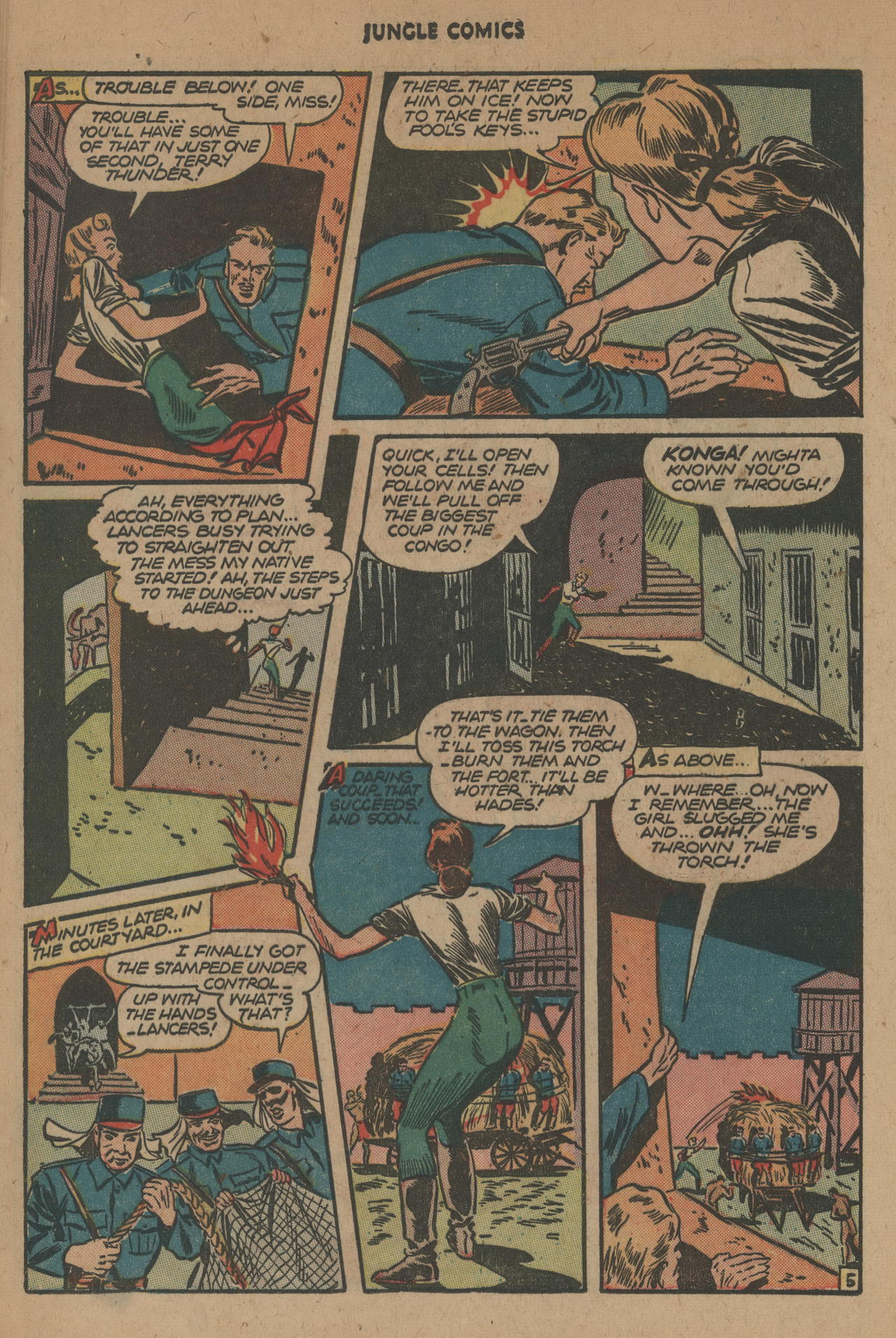 Read online Jungle Comics comic -  Issue #80 - 40