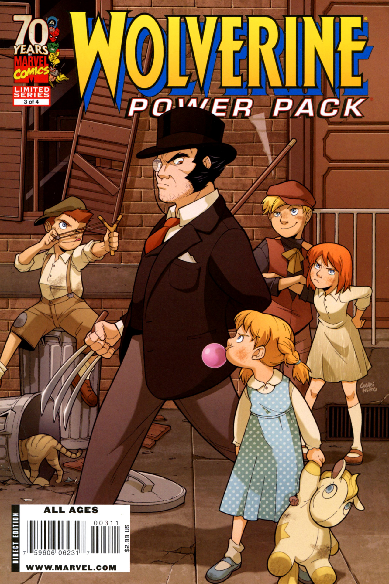 Read online Wolverine and Power Pack comic -  Issue #3 - 1