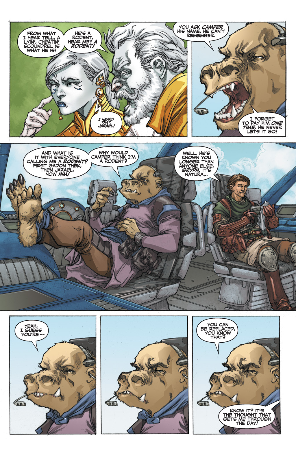 Read online Star Wars: Knights Of The Old Republic comic -  Issue #11 - 7