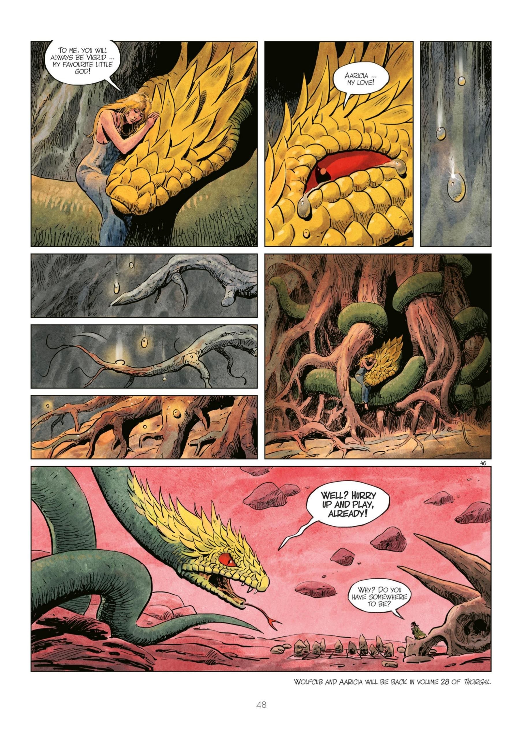 Read online The World of Thorgal: Wolfcub comic -  Issue #7 - 50