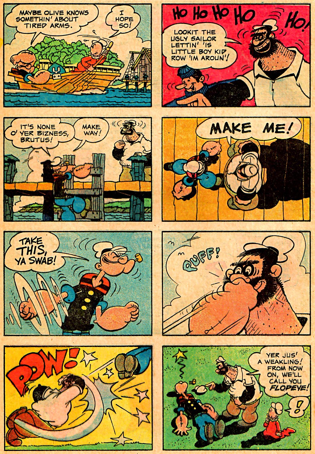 Read online Popeye (1948) comic -  Issue #165 - 11