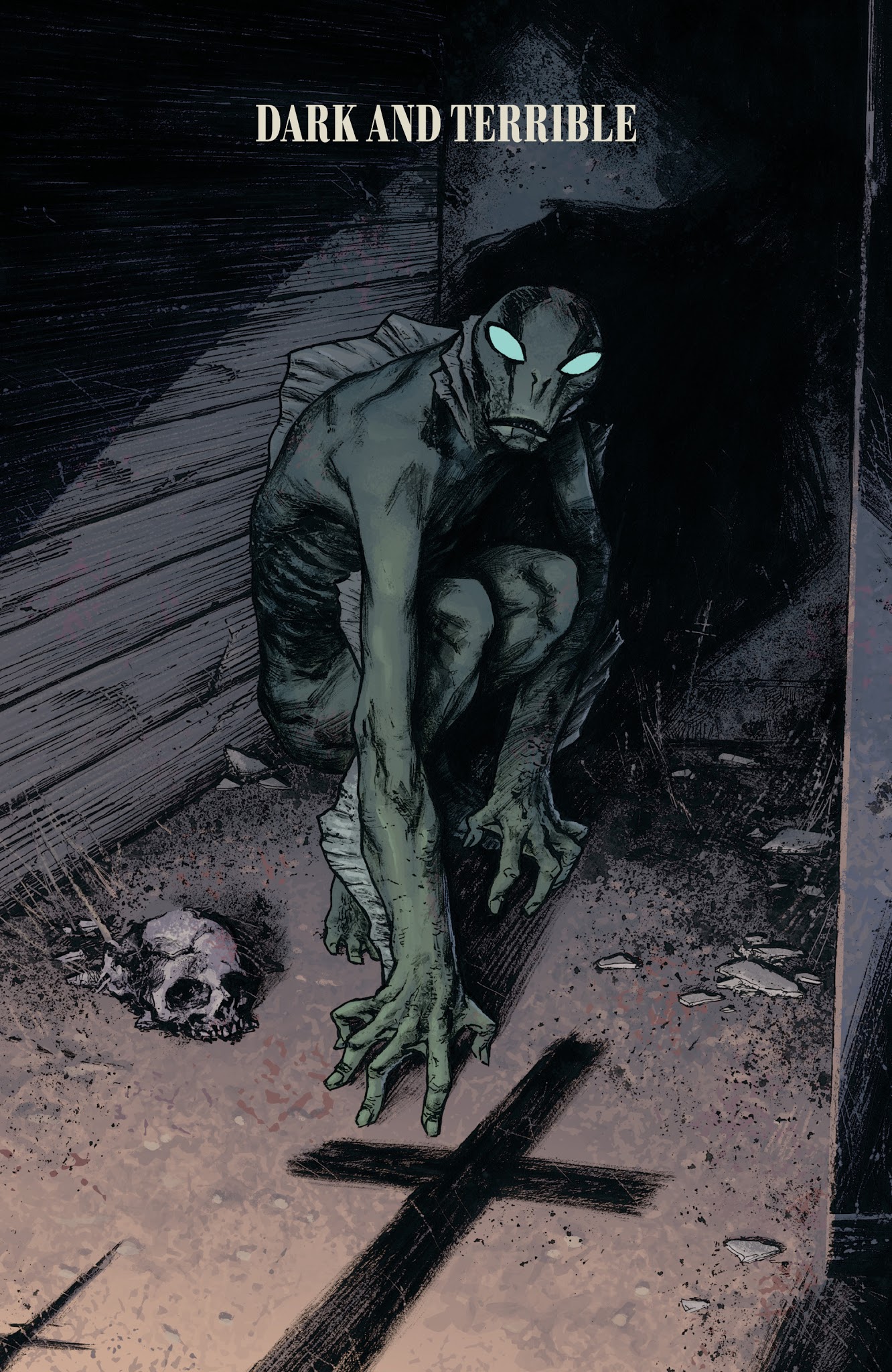 Read online Abe Sapien: Dark and Terrible and The New Race of Man comic -  Issue # TPB - 7