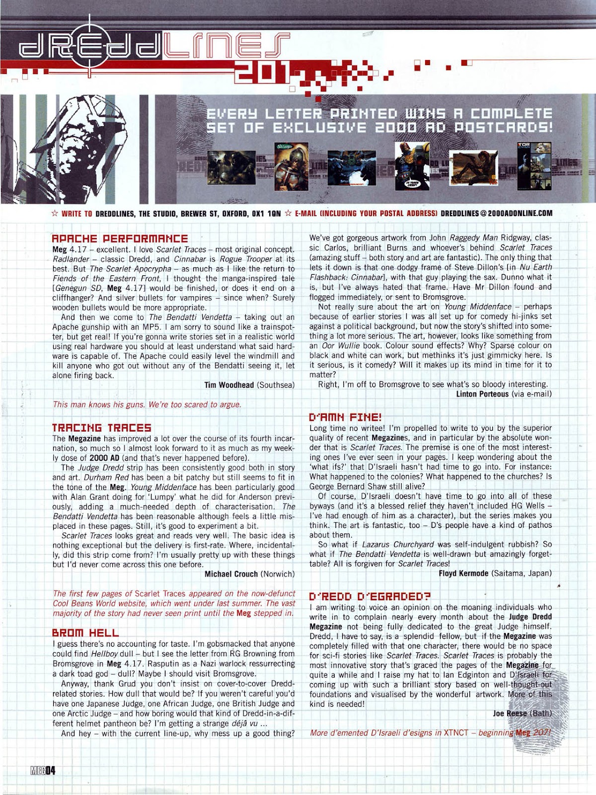 Judge Dredd Megazine (Vol. 5) issue 201 - Page 4