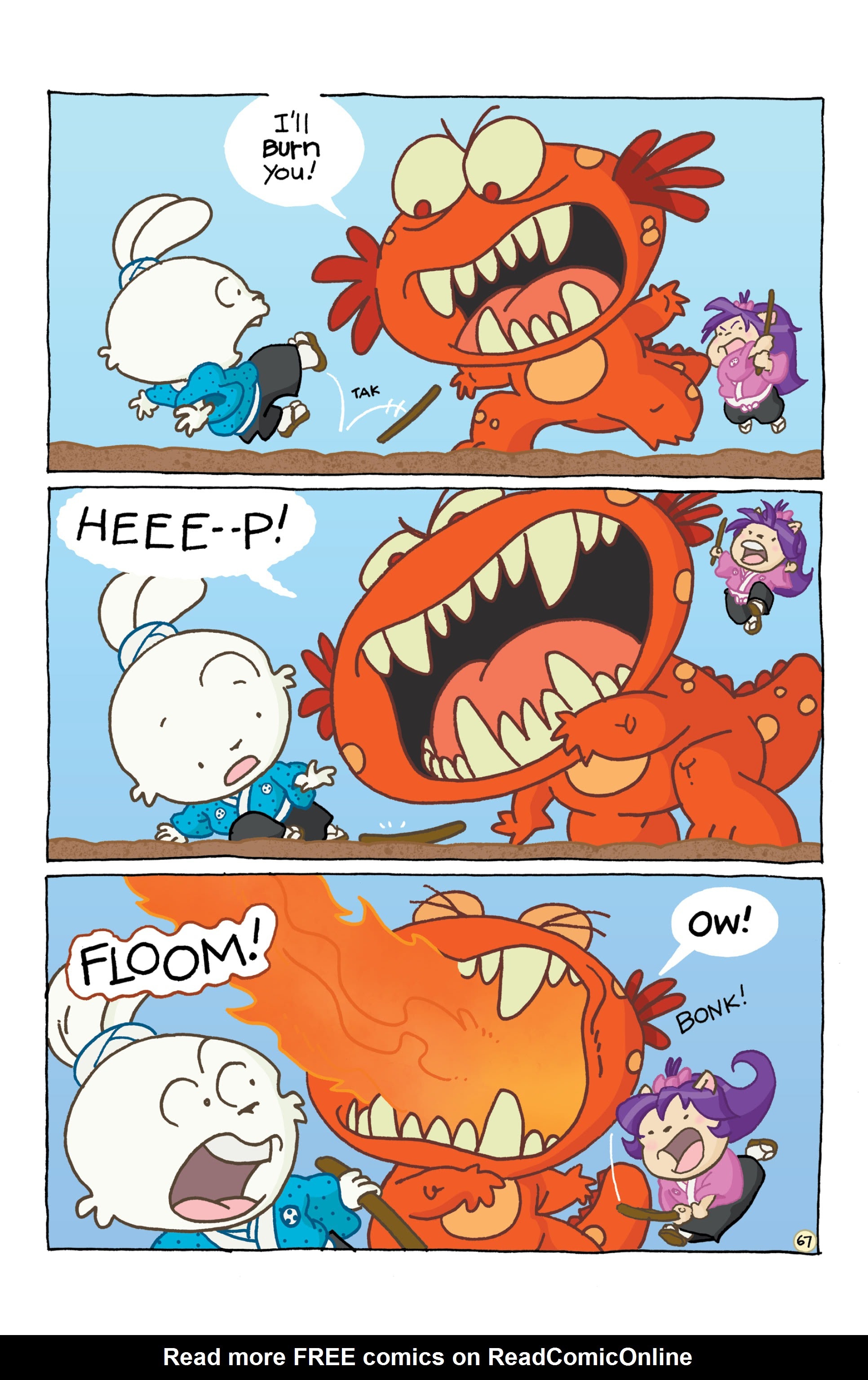 Read online Chibi-Usagi: Attack of the Heebie Chibis comic -  Issue # TPB - 71