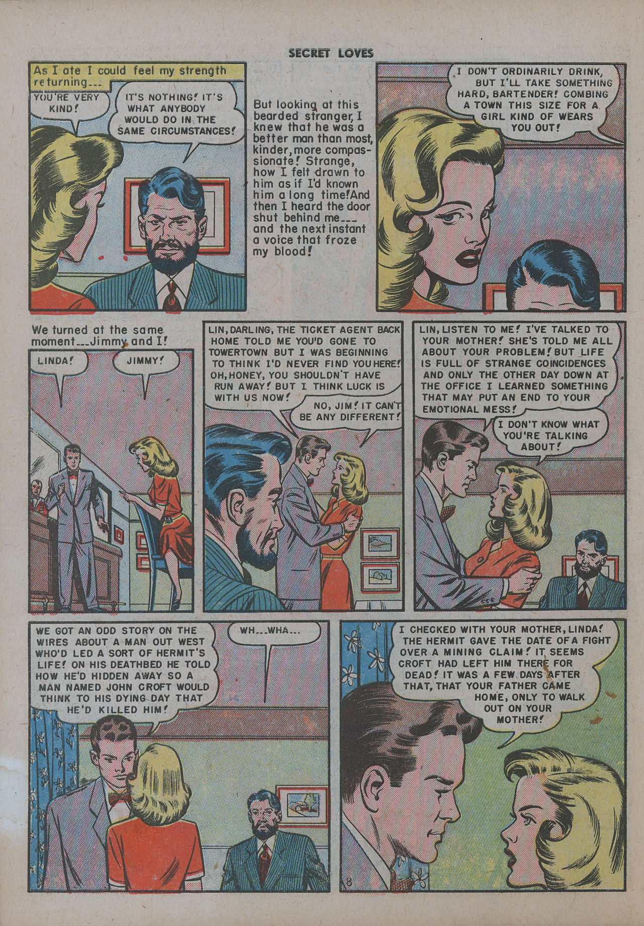 Read online Secret Loves comic -  Issue #4 - 10