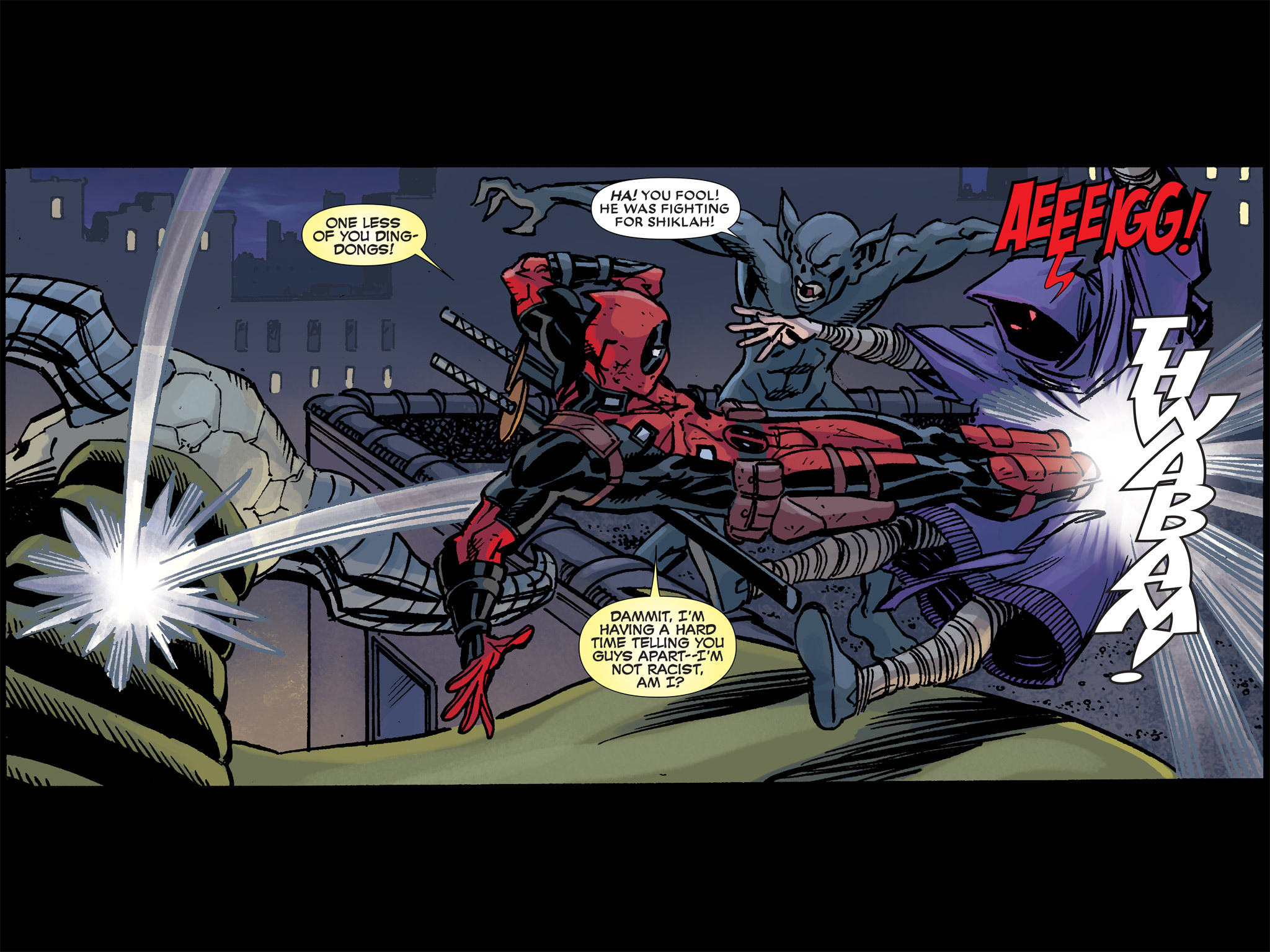 Read online Deadpool: Dracula's Gauntlet comic -  Issue # Part 8 - 9