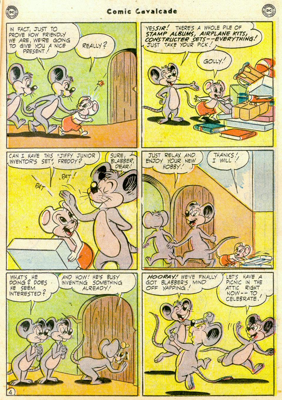 Read online Comic Cavalcade comic -  Issue #41 - 15