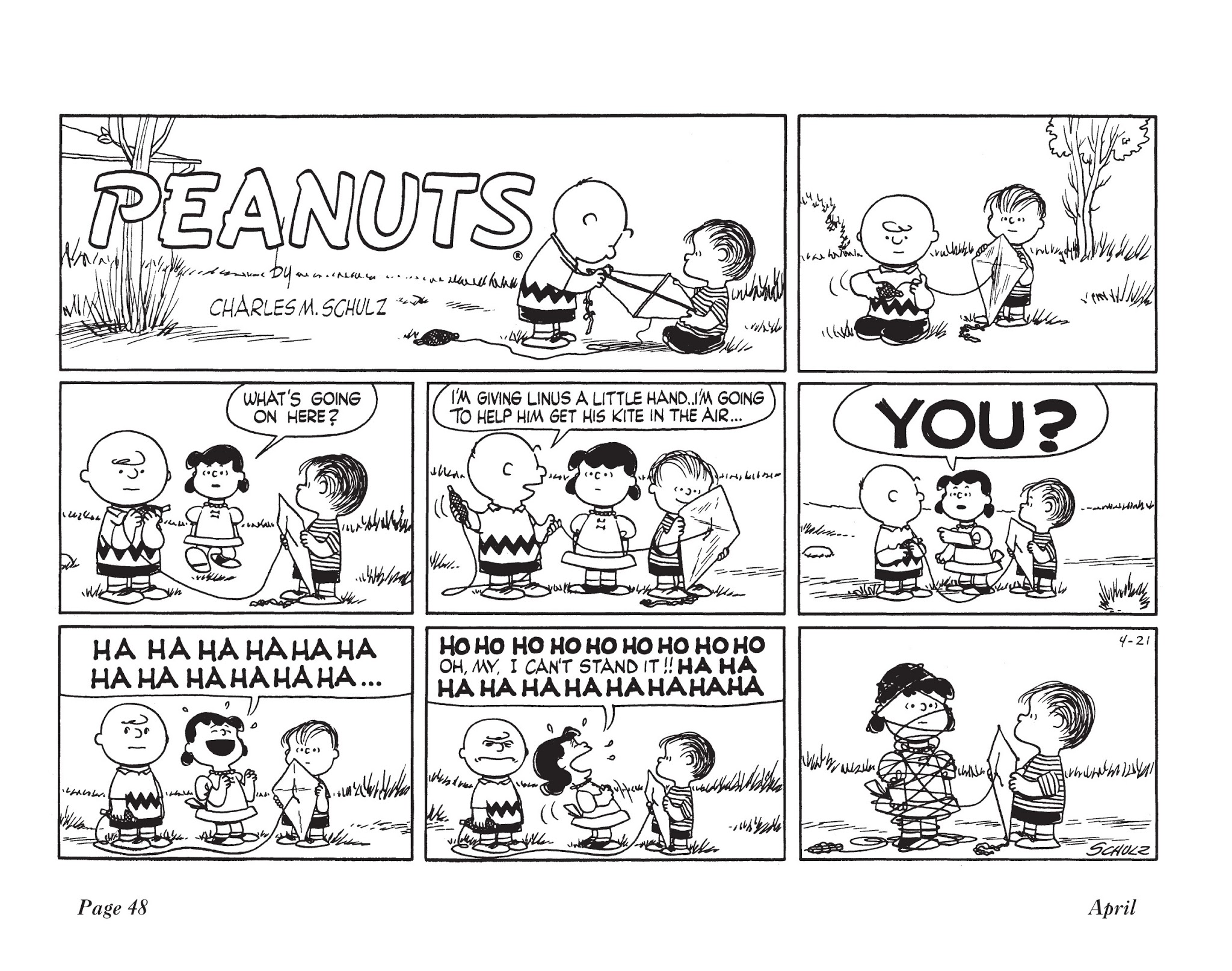 Read online The Complete Peanuts comic -  Issue # TPB 4 - 62