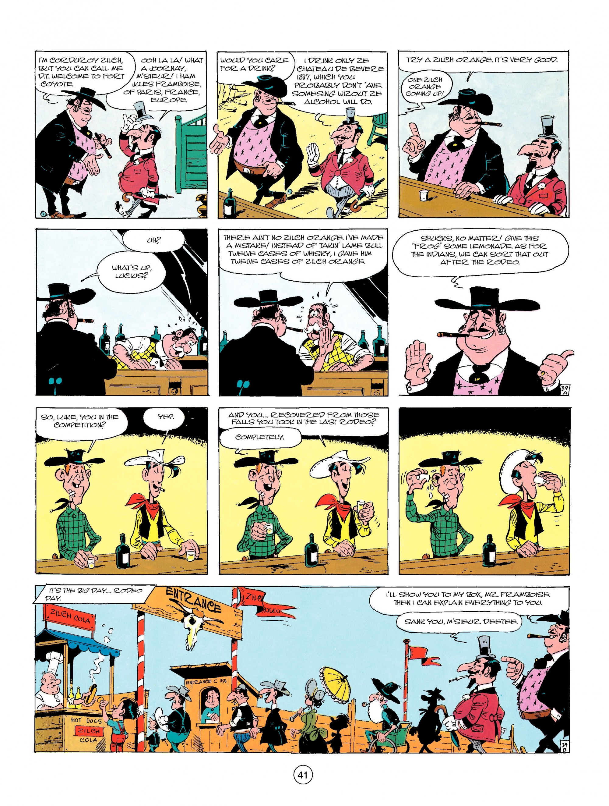 Read online A Lucky Luke Adventure comic -  Issue #11 - 41