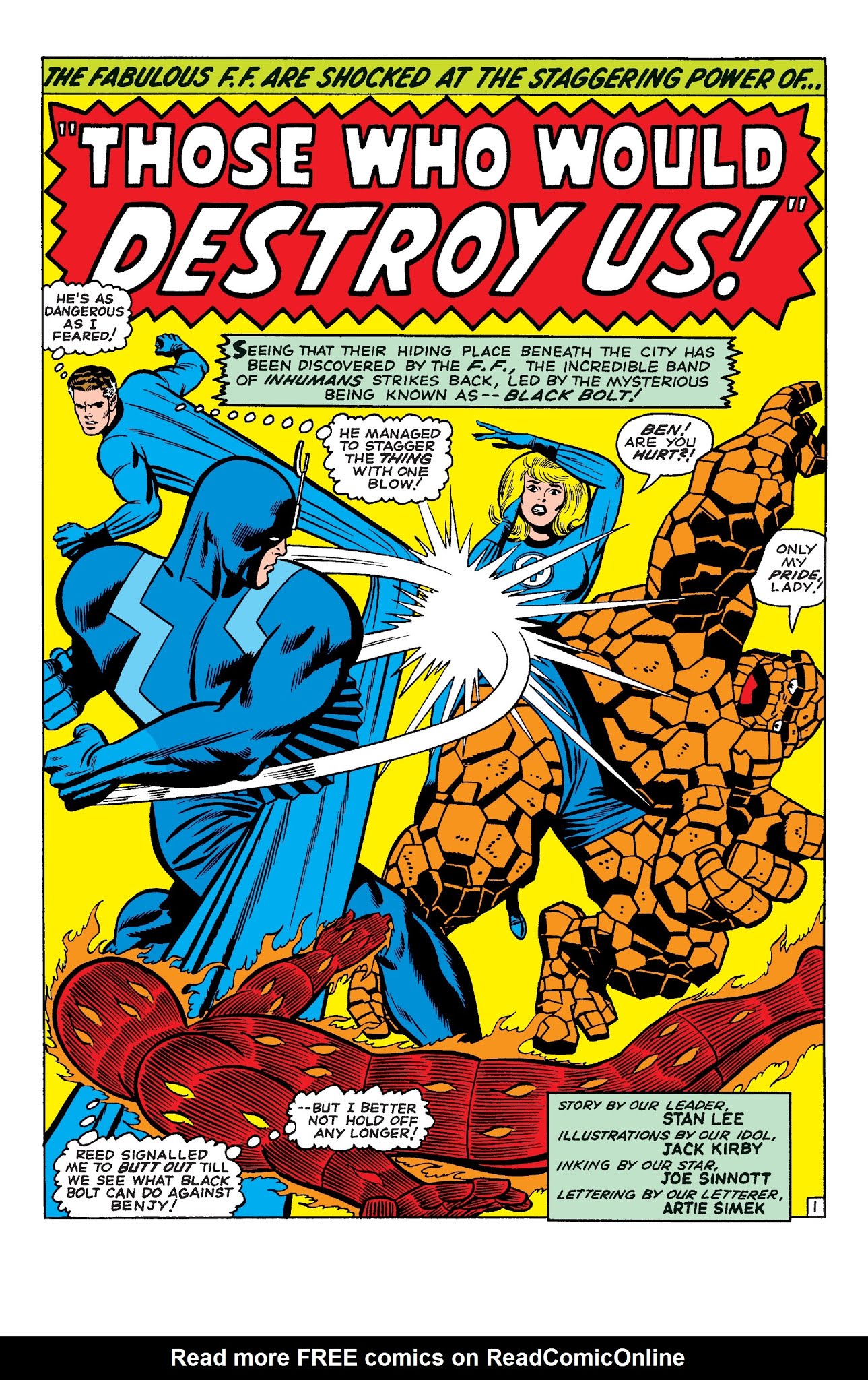 Read online Fantastic Four Epic Collection comic -  Issue # The Coming of Galactus (Part 4) - 6