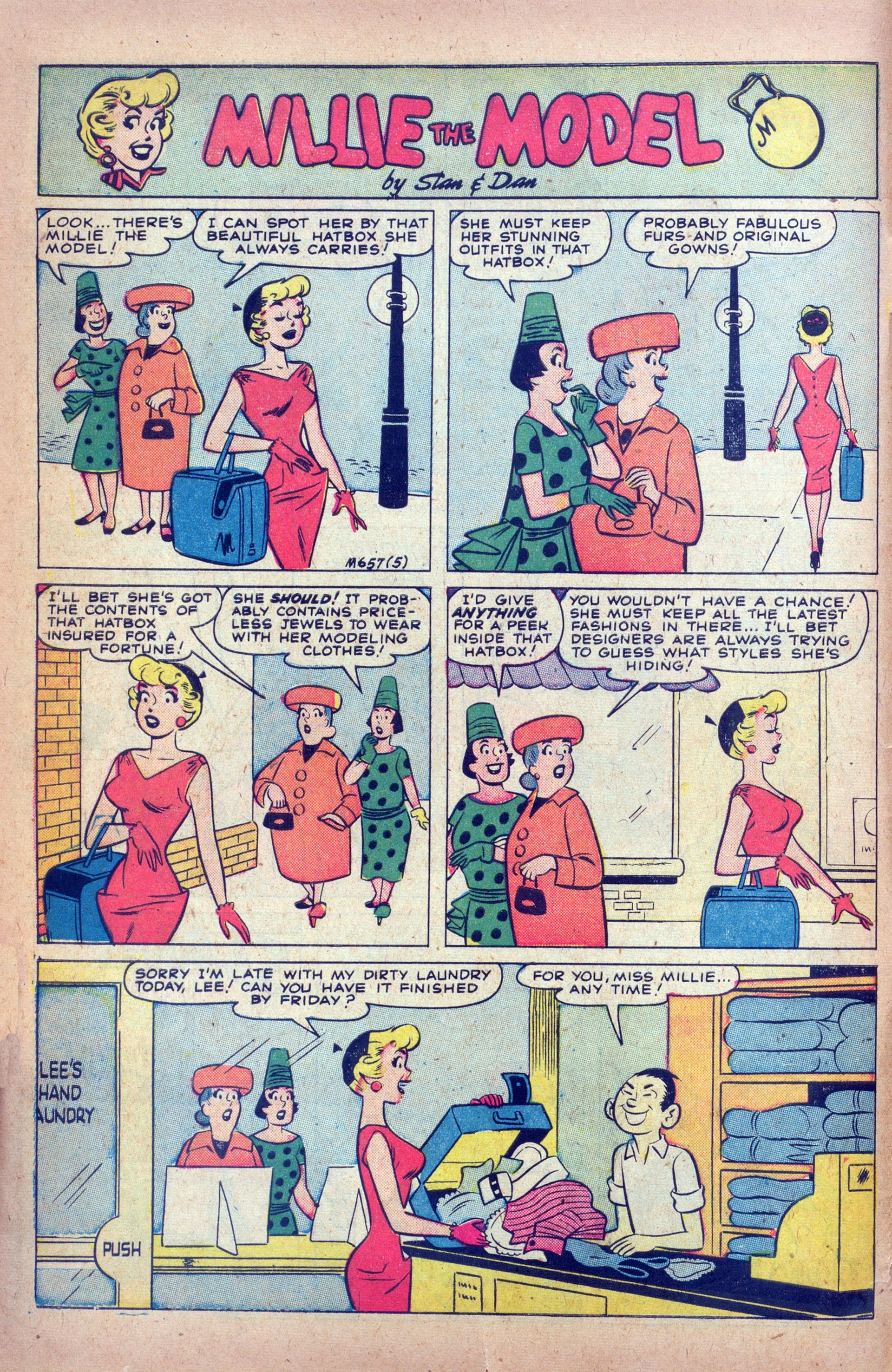 Read online Millie the Model comic -  Issue #81 - 6