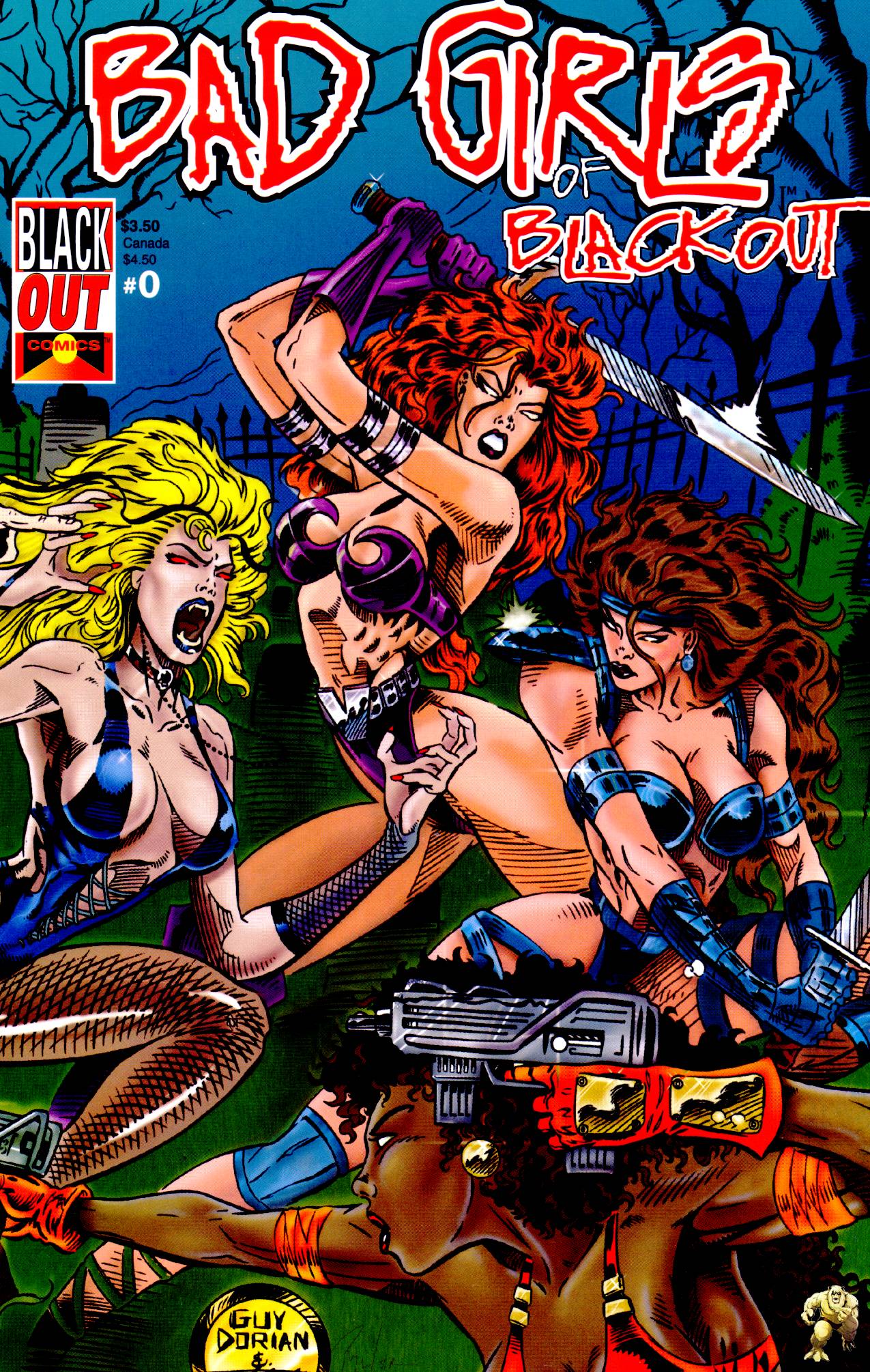 Read online Bad Girls of Blackout comic -  Issue #0 - 1
