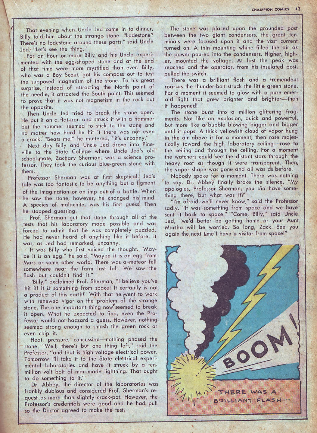 Read online Champion Comics comic -  Issue #4 - 35