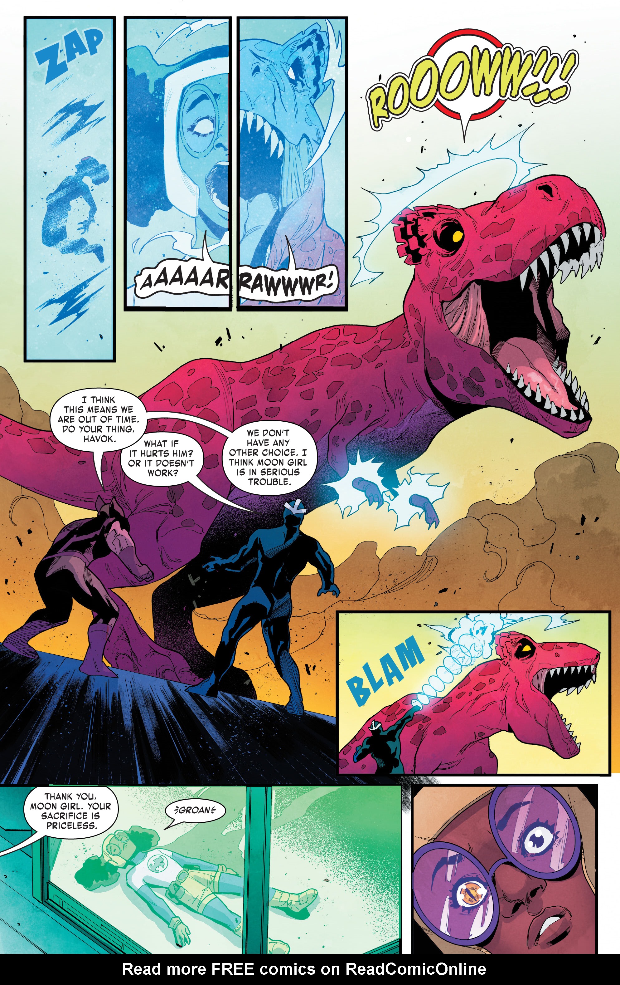 Read online X-Men & Moon Girl comic -  Issue #1 - 25