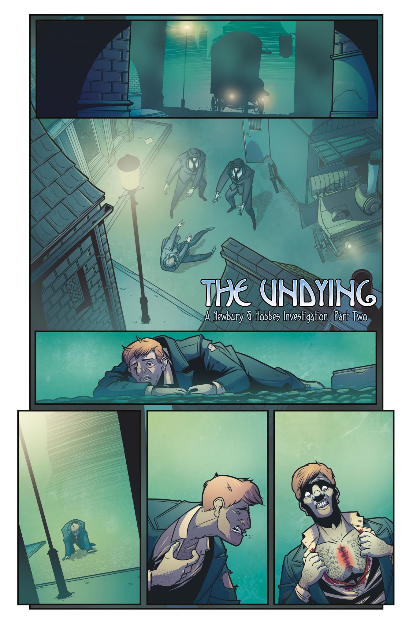 Read online Newbury & Hobbes: The Undying comic -  Issue #2 - 6
