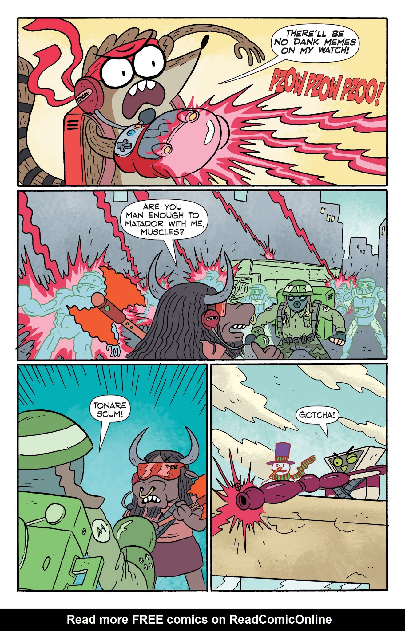 Read online Regular Show: A Clash of Consoles comic -  Issue # TPB (Part 1) - 74