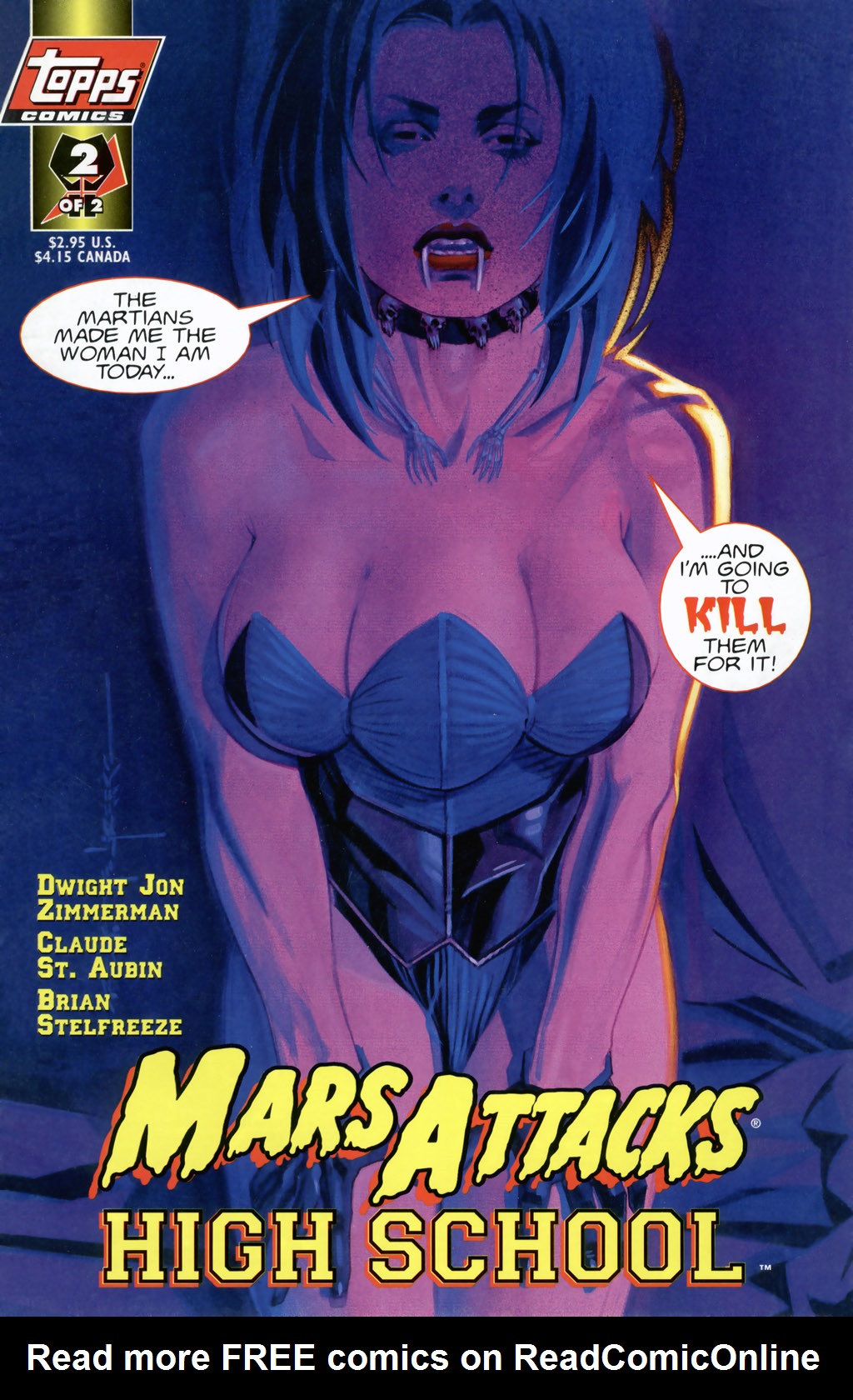 Read online Mars Attacks High School comic -  Issue #2 - 1