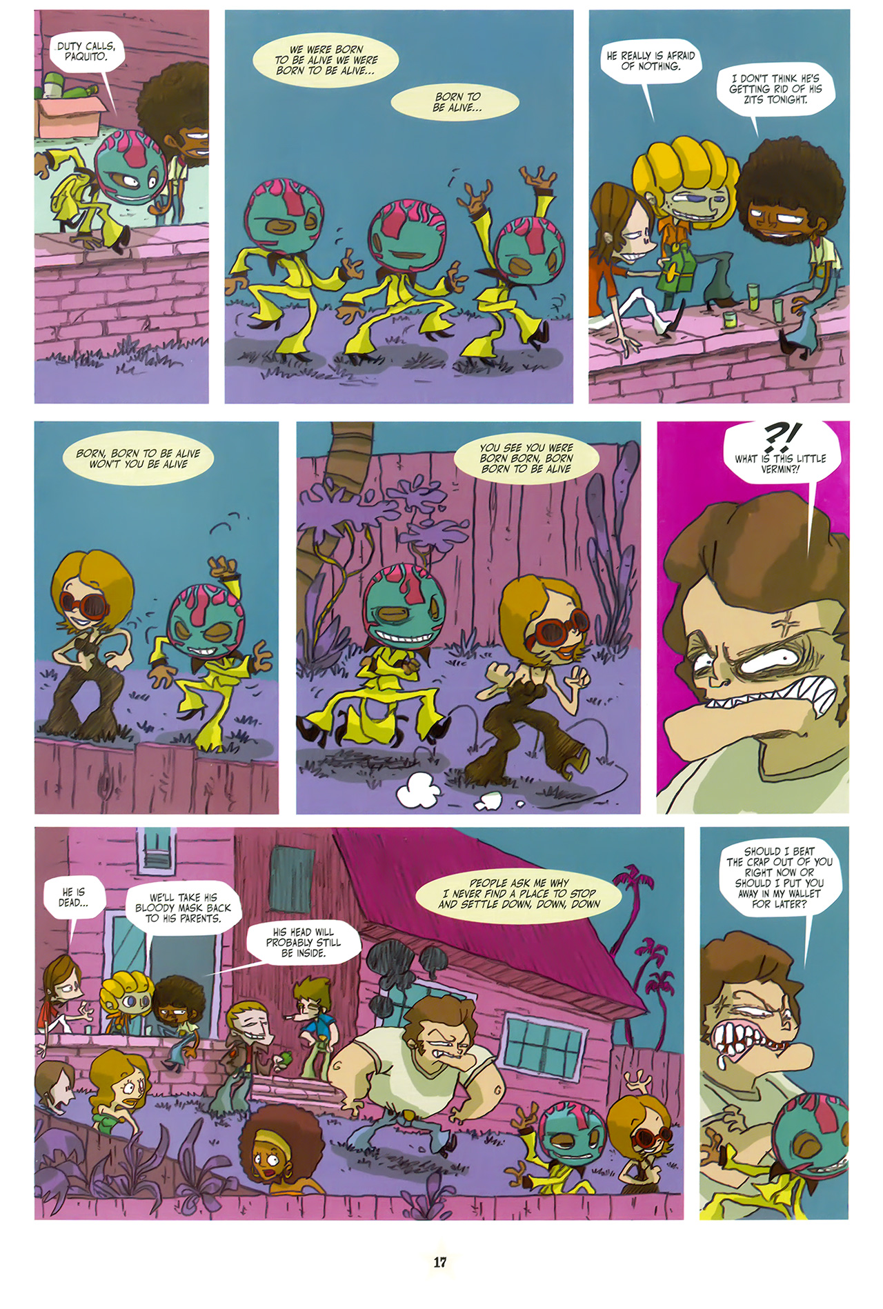 Read online Lucha Libre comic -  Issue #6 - 19