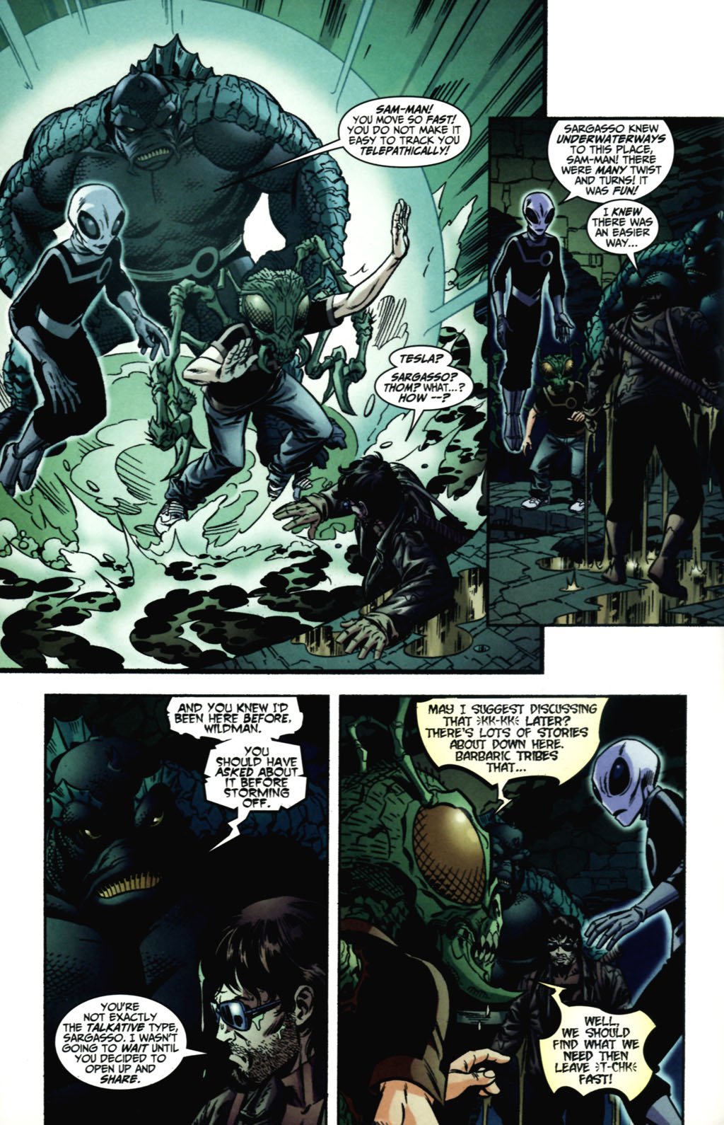 Read online Section Zero comic -  Issue #3 - 14