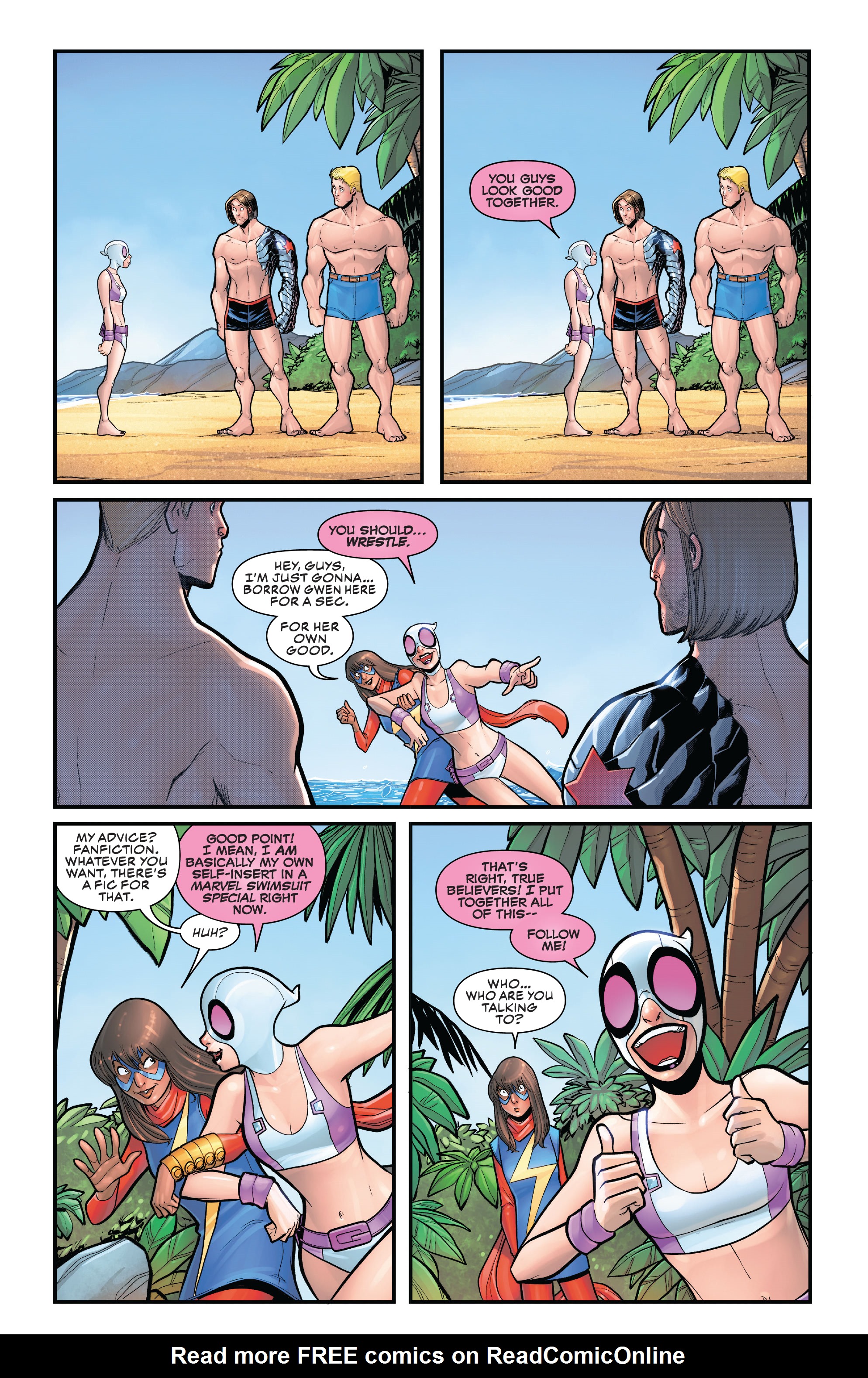 Read online Gwenpool Strikes Back comic -  Issue # _TPB - 55