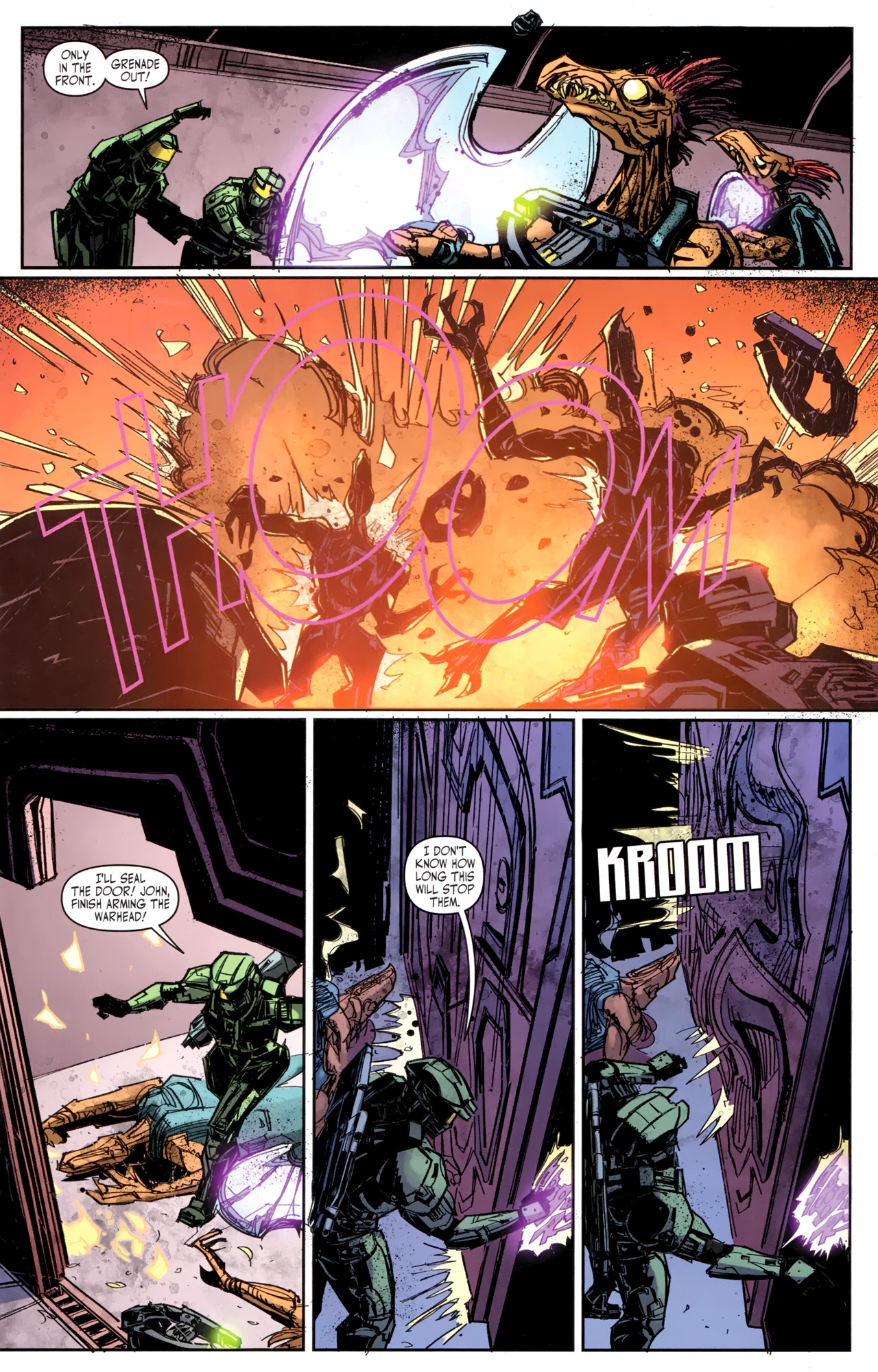 Read online Halo: Fall Of Reach - Covenant comic -  Issue #2 - 13