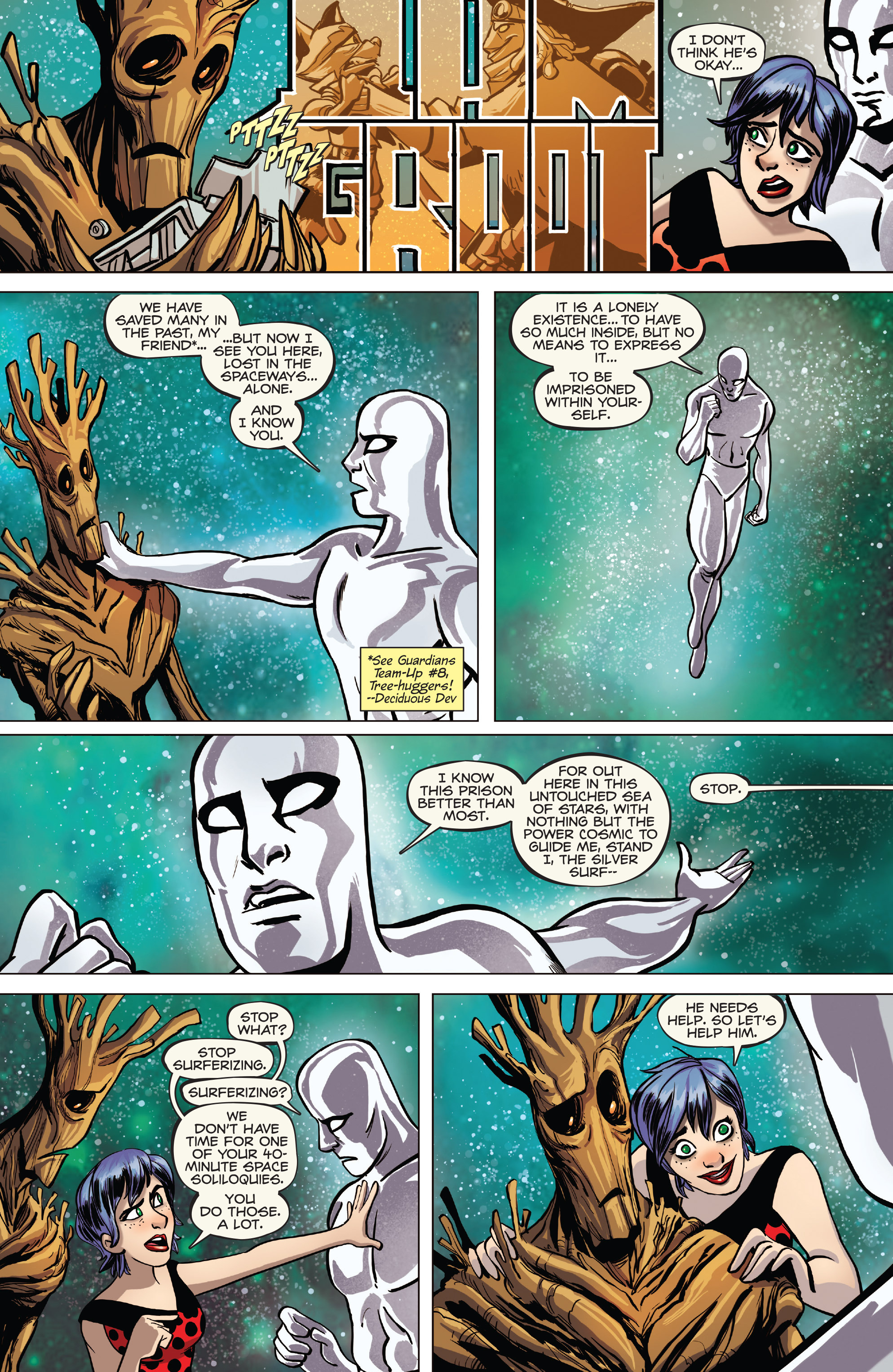 Read online Groot comic -  Issue #3 - 4