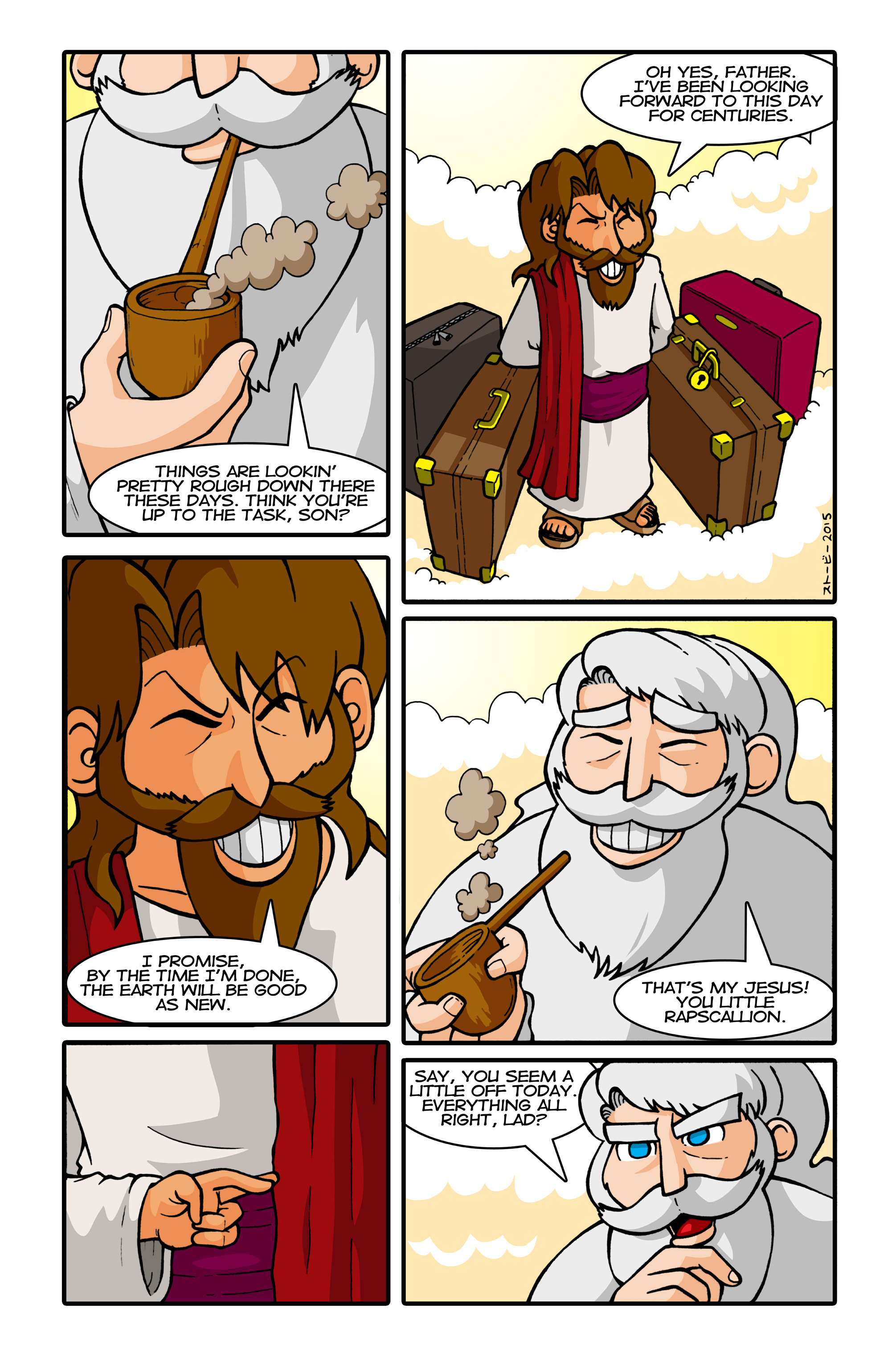 Read online Evil Jesus comic -  Issue #1 - 3