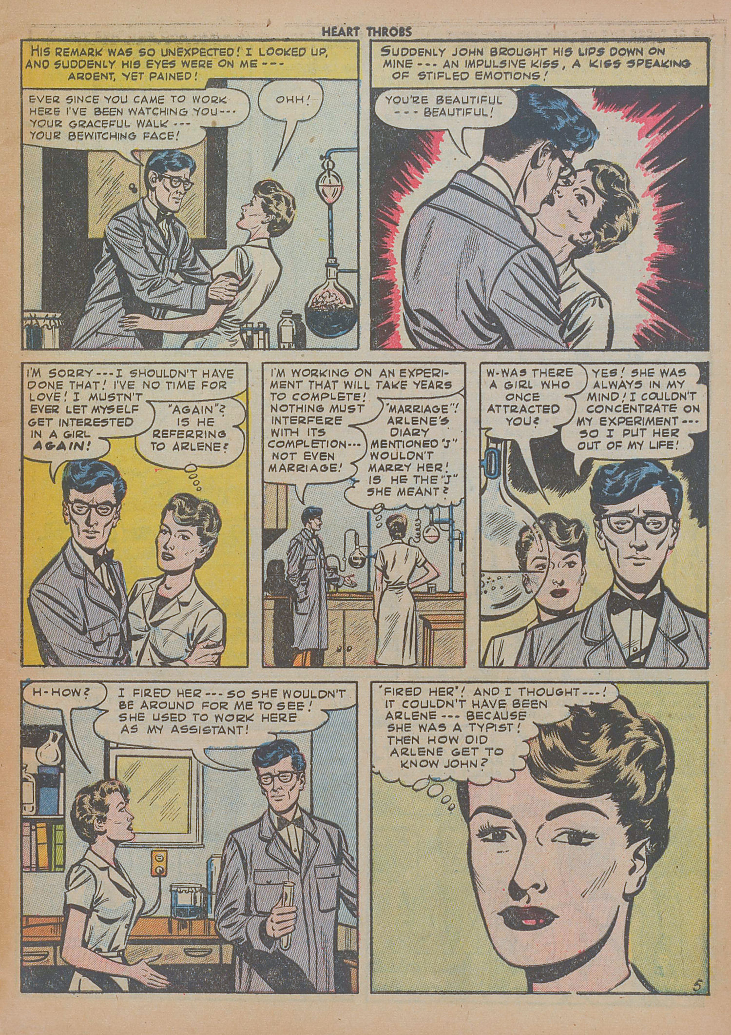 Read online Heart Throbs comic -  Issue #27 - 7