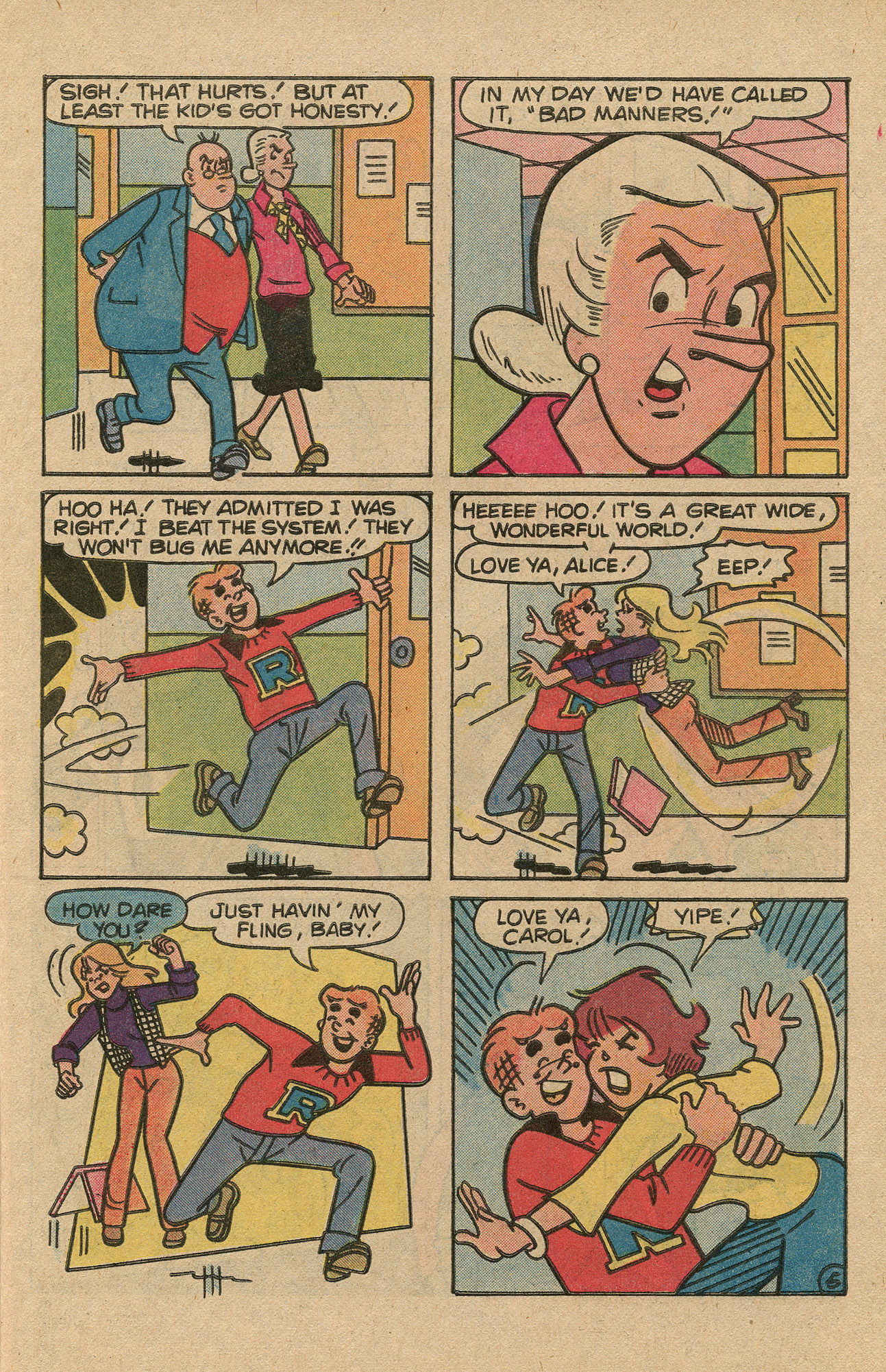 Read online Archie's TV Laugh-Out comic -  Issue #66 - 7