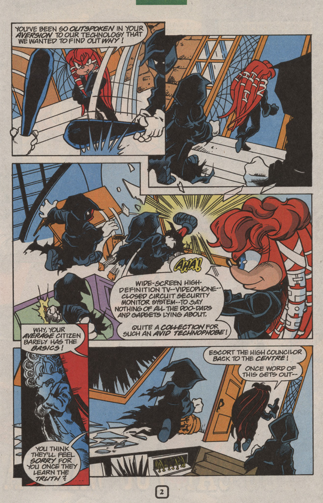 Read online Knuckles the Echidna comic -  Issue #22 - 5