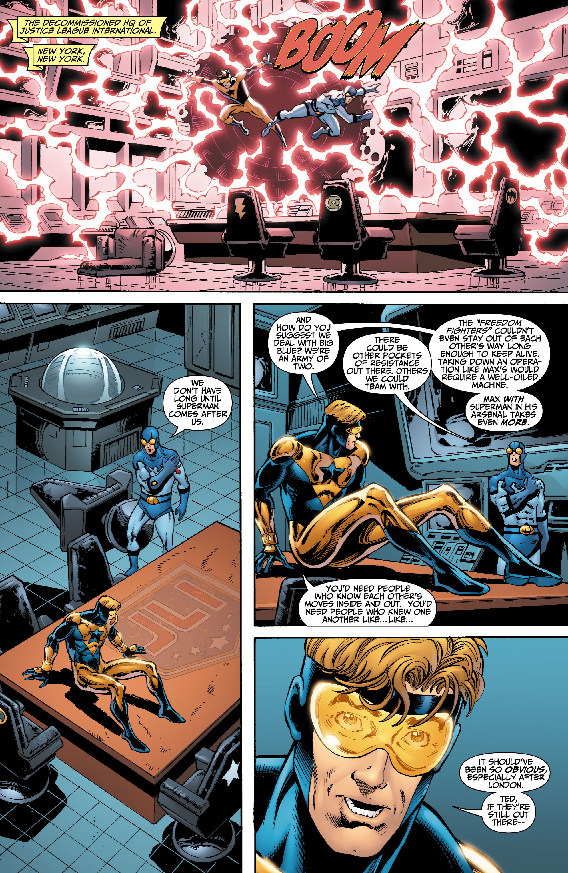Read online Booster Gold (2007) comic -  Issue #8 - 21