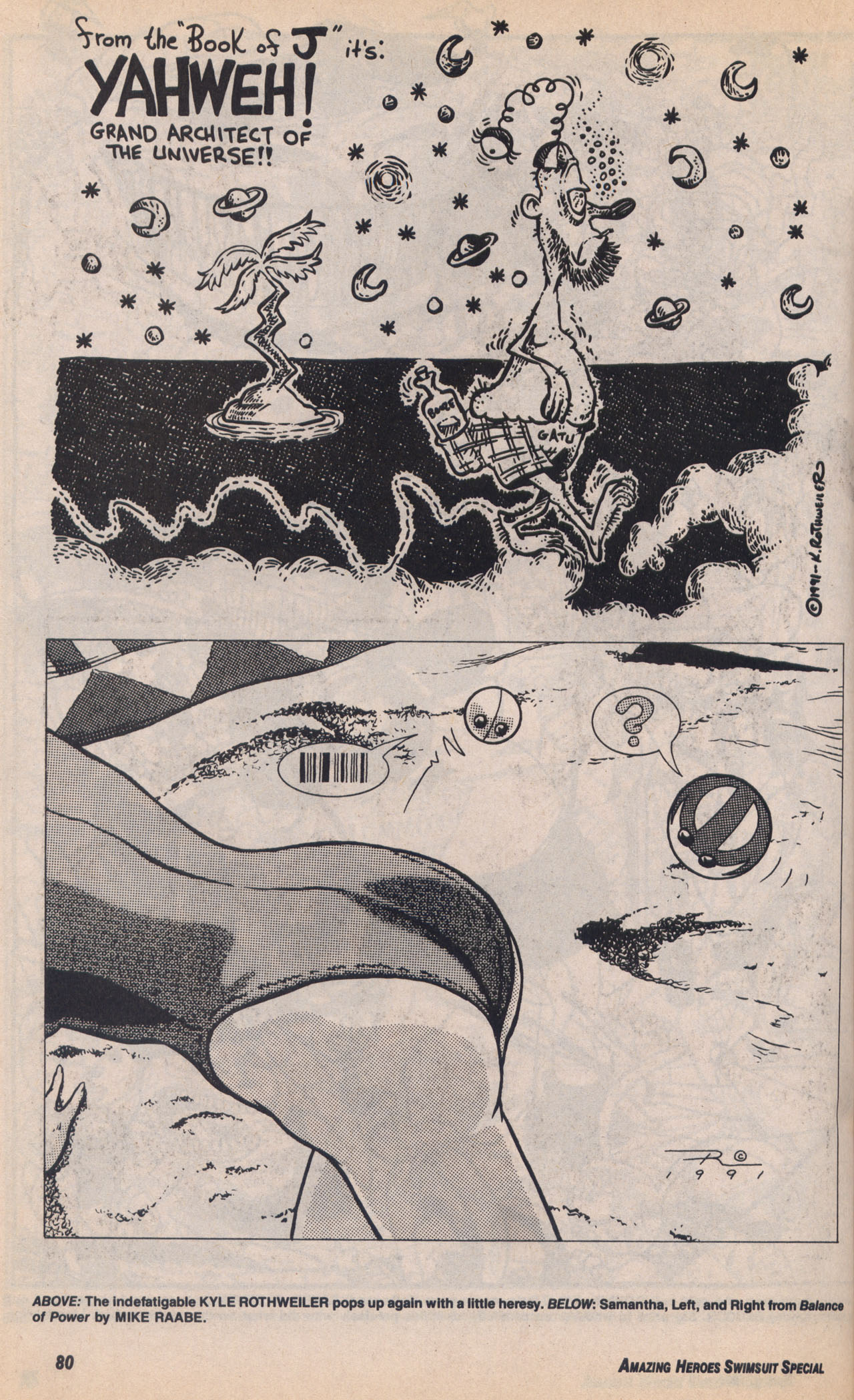 Read online Amazing Heroes Swimsuit Special comic -  Issue # TPB 2 - 79