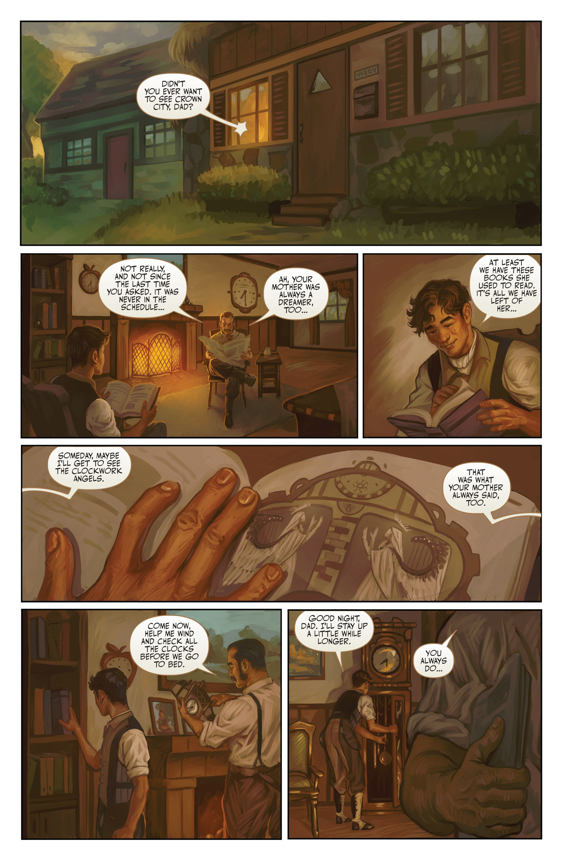 Read online Clockwork Angels (2014) comic -  Issue #1 - 13