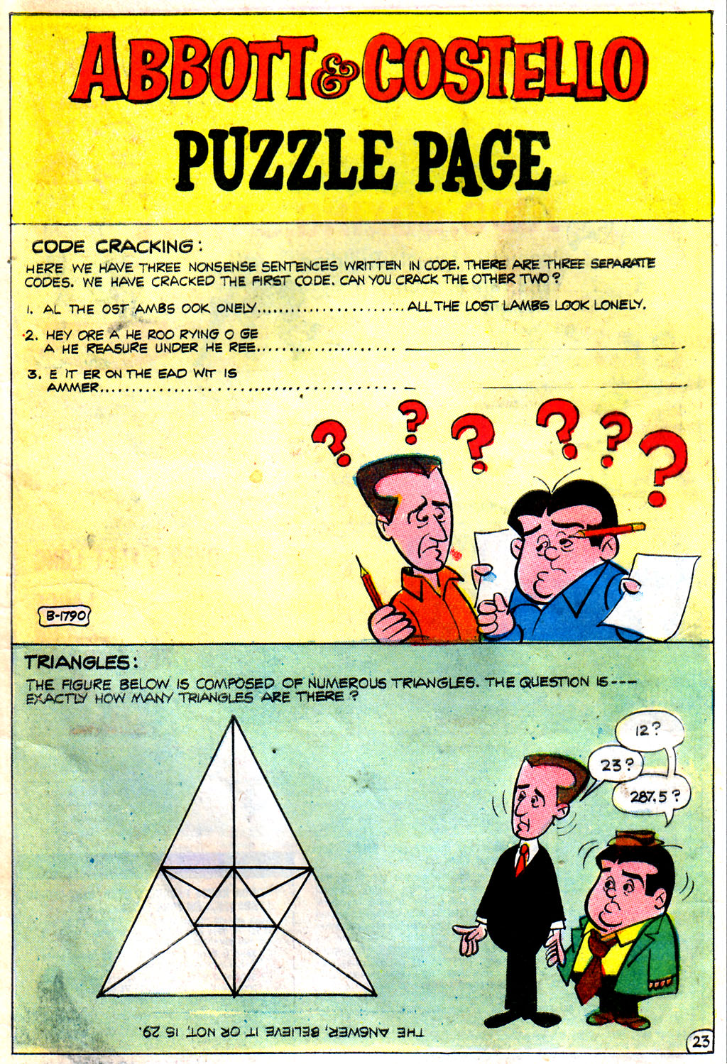 Read online Abbott & Costello comic -  Issue #7 - 30