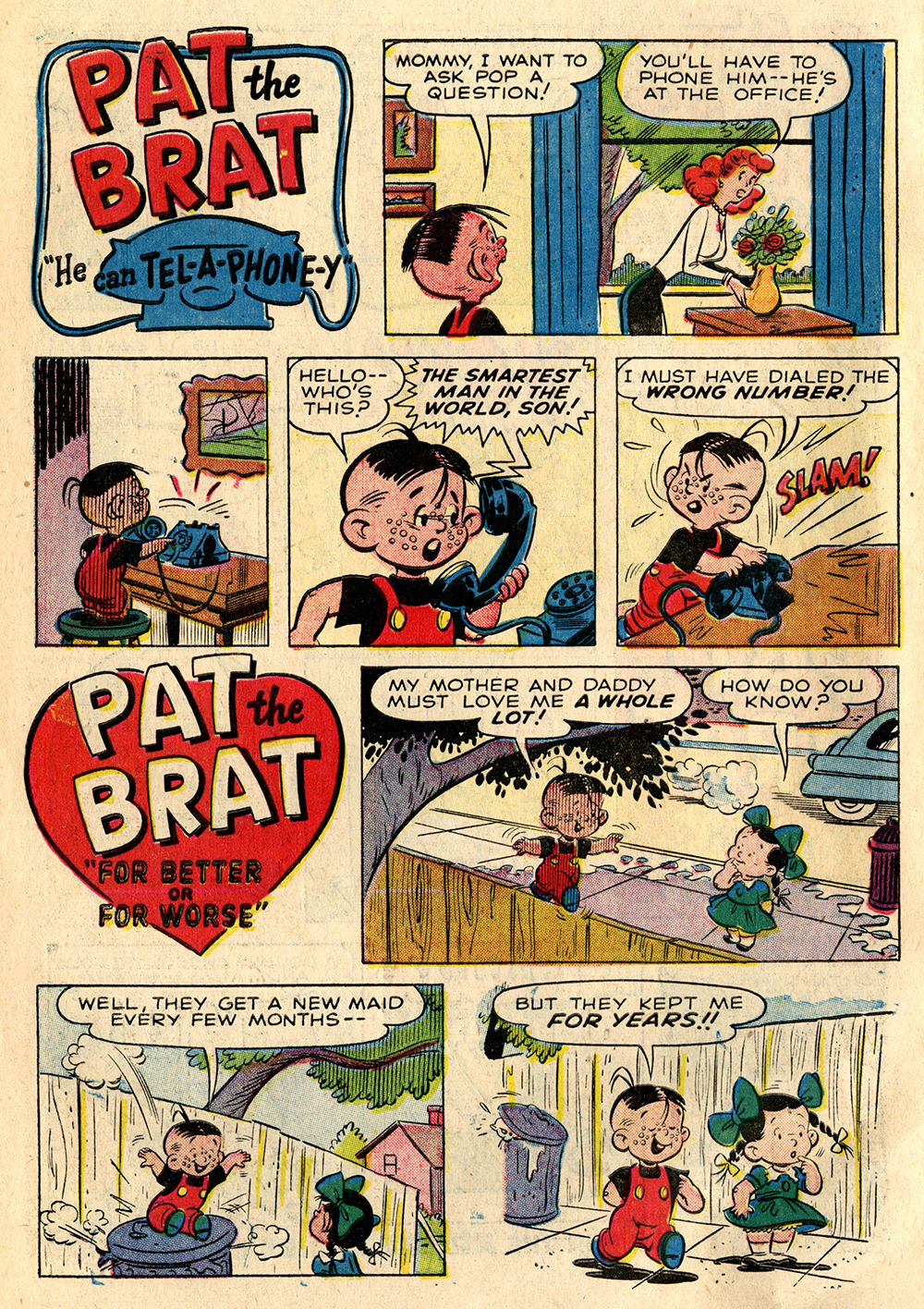 Read online Pat the Brat comic -  Issue #1 - 4