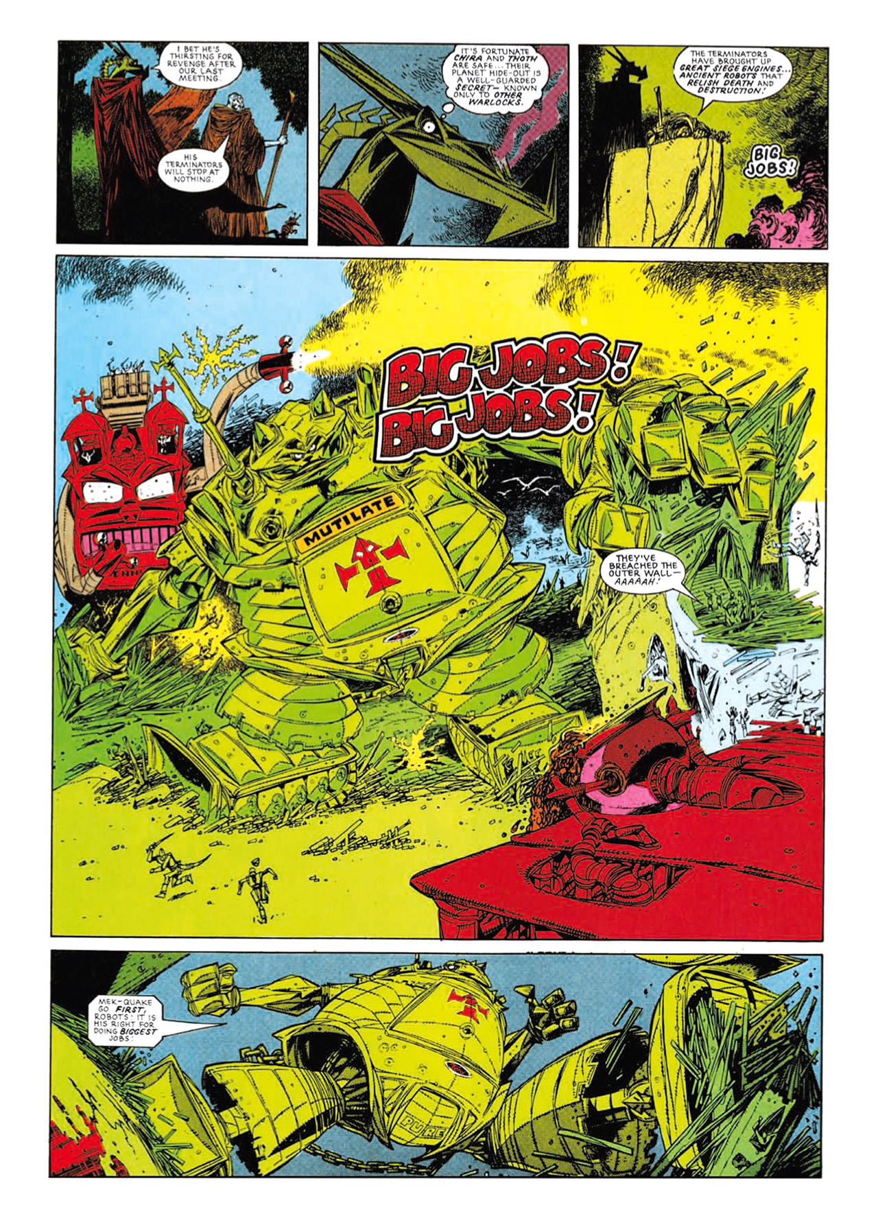 Read online Nemesis The Warlock comic -  Issue # TPB Deviant Edition - 181