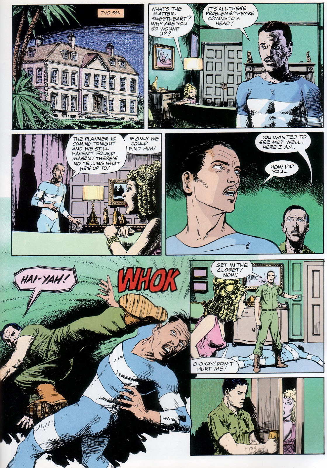 Marvel Graphic Novel issue 57 - Rick Mason - The Agent - Page 69