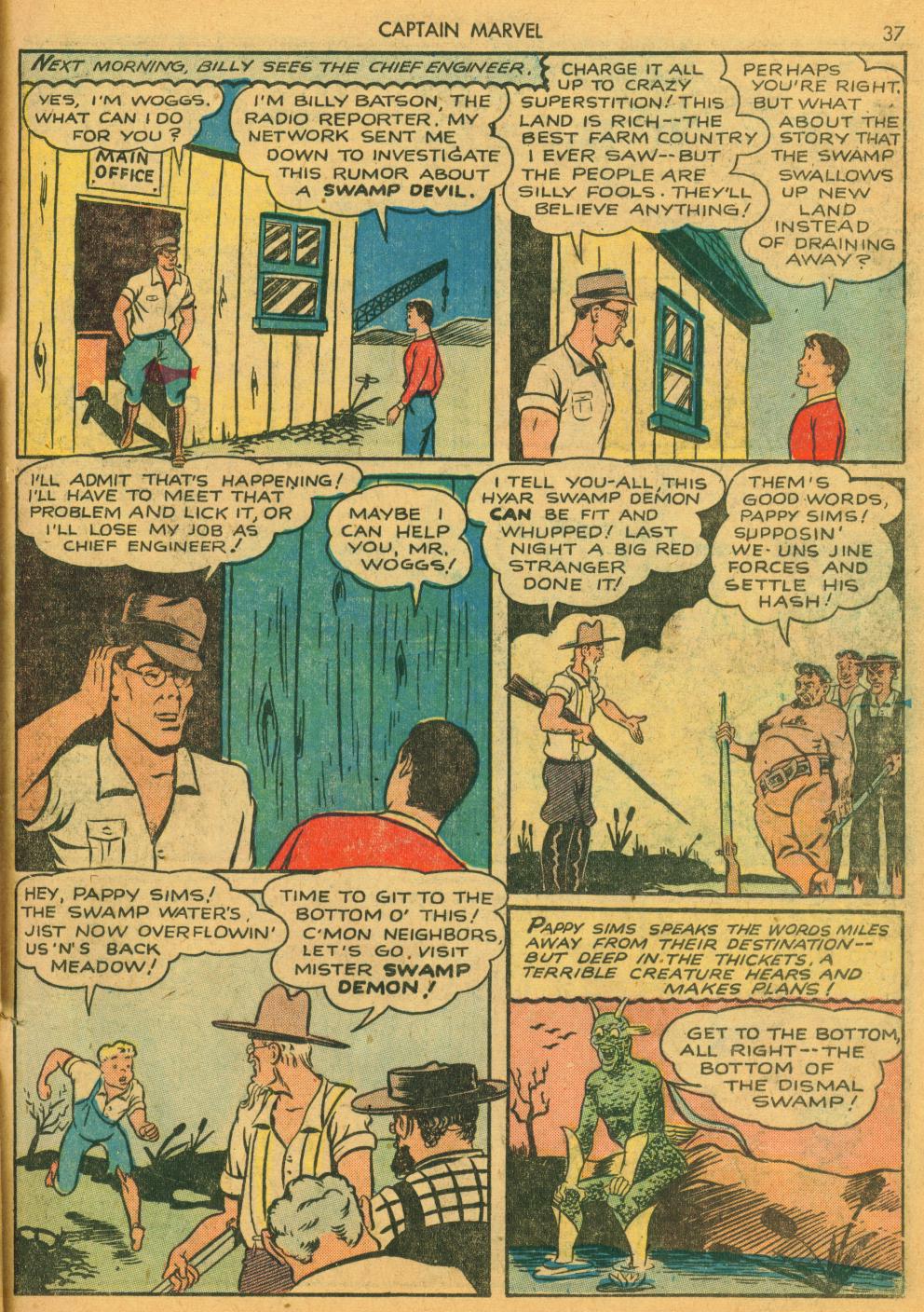 Read online Captain Marvel Adventures comic -  Issue #5 - 39