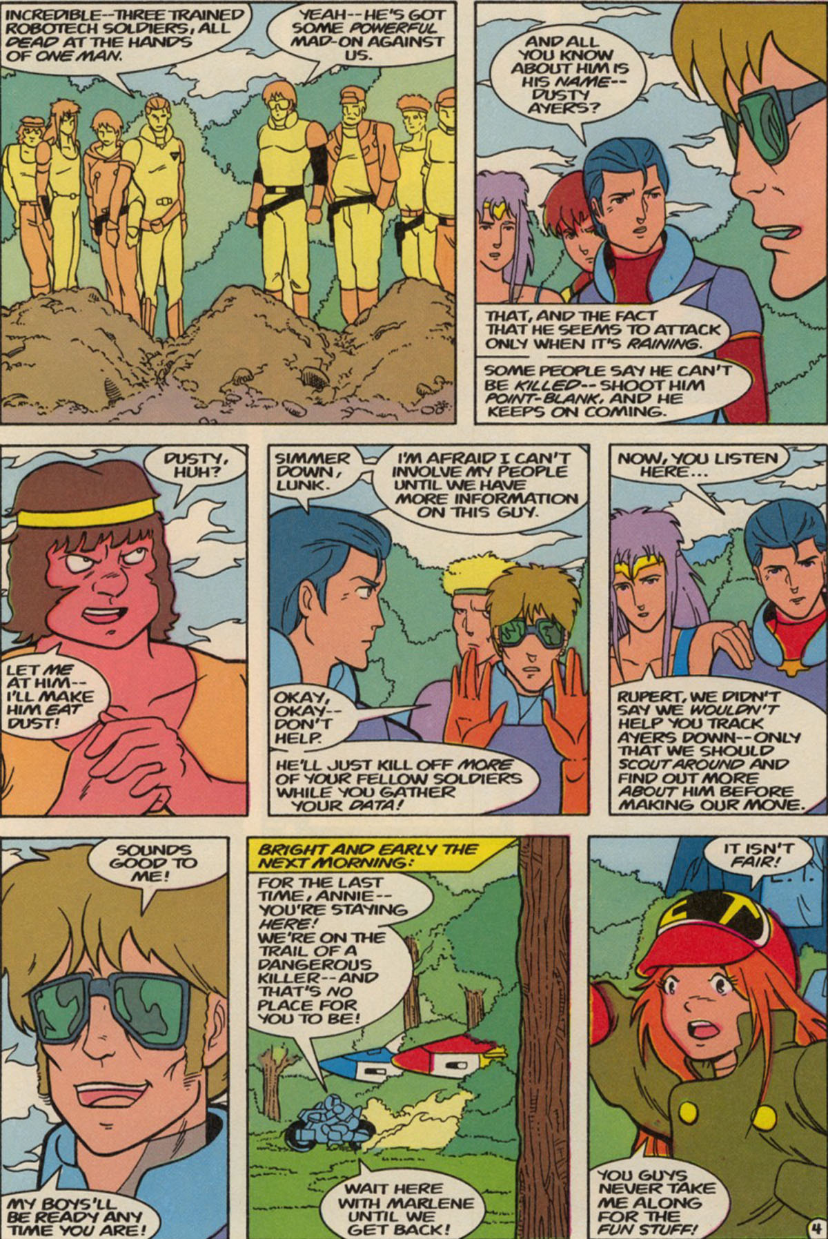Read online Robotech The New Generation comic -  Issue #21 - 6