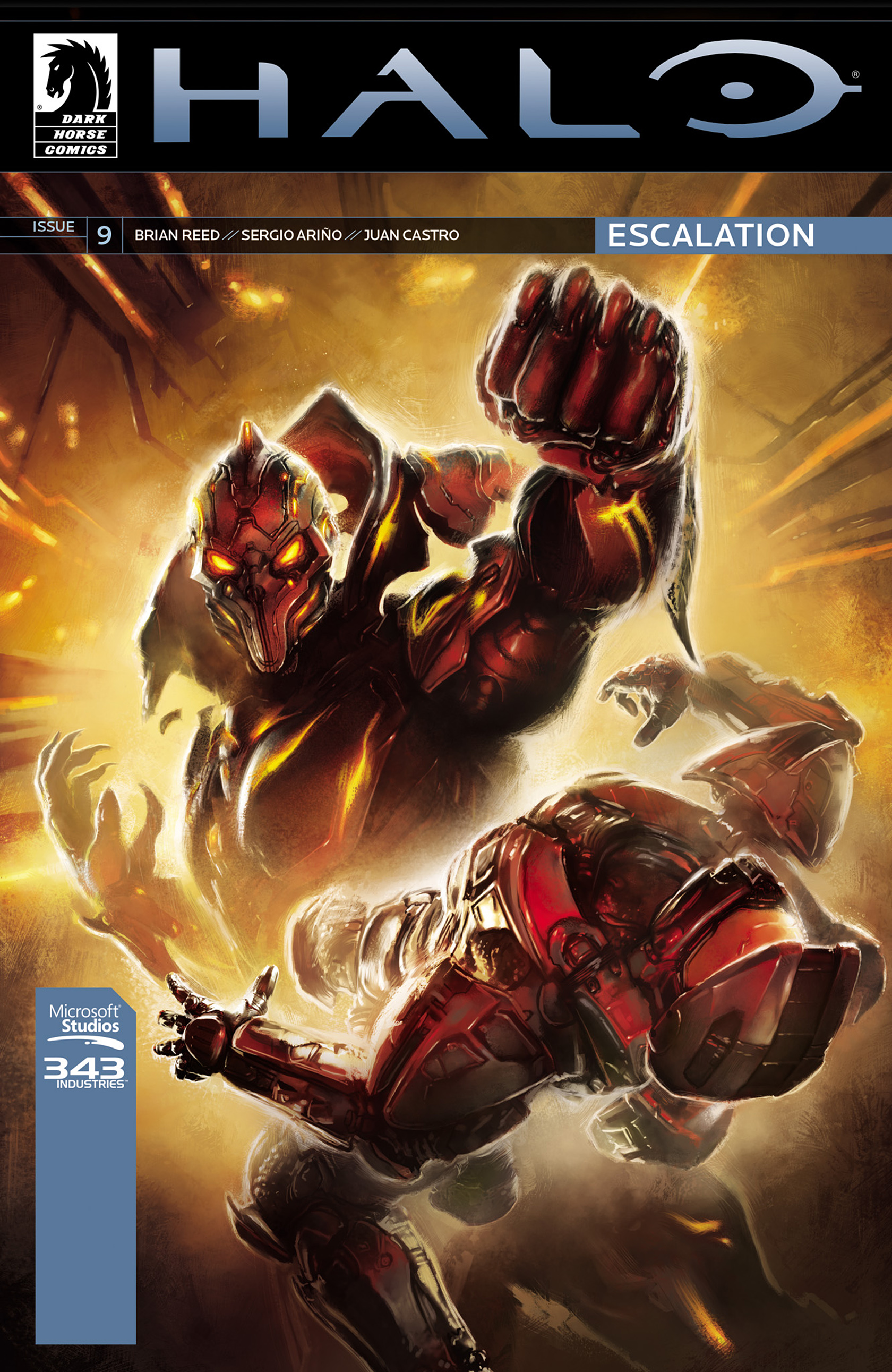 Read online Halo: Escalation comic -  Issue #9 - 1