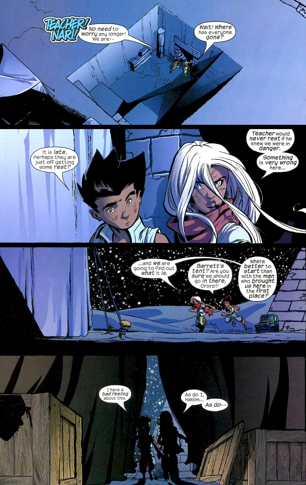 Read online Ororo: Before the Storm comic -  Issue #4 - 7