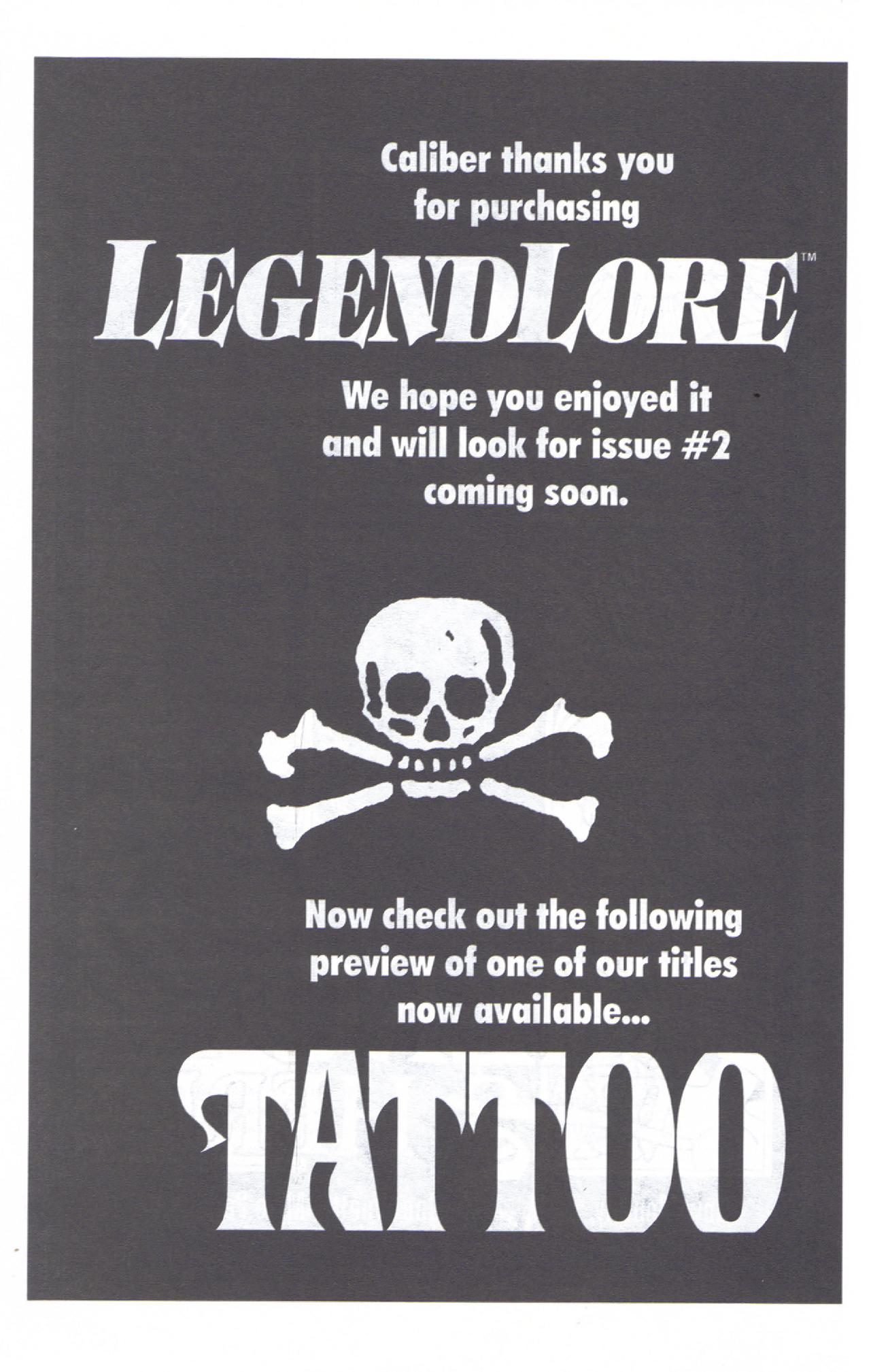 Read online Legendlore comic -  Issue #1 - 26