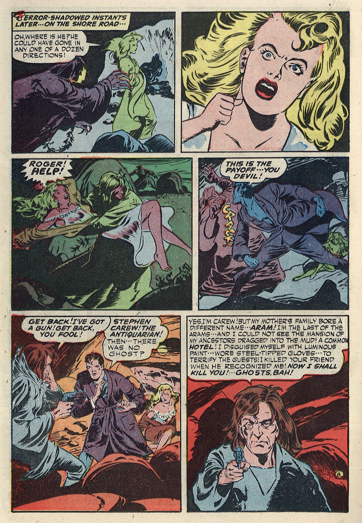 Read online Adventures Into The Unknown comic -  Issue #1 - 32