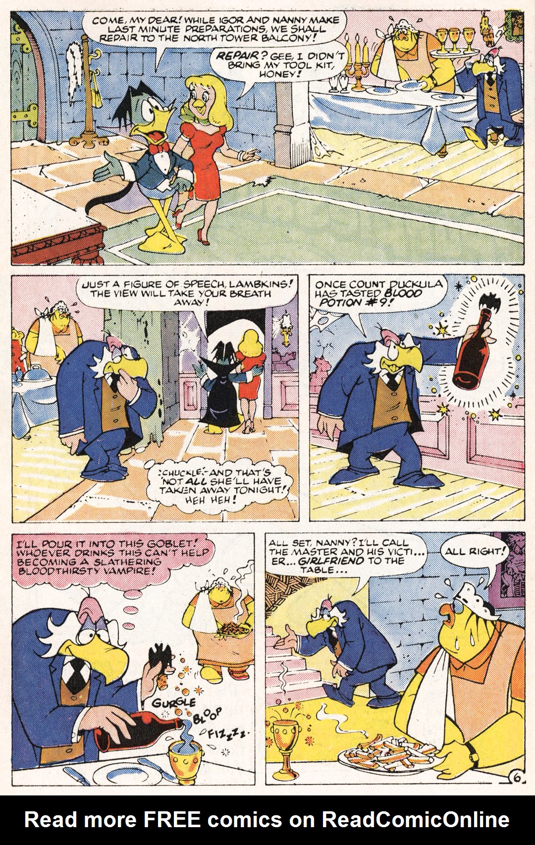 Read online Count Duckula comic -  Issue #5 - 10