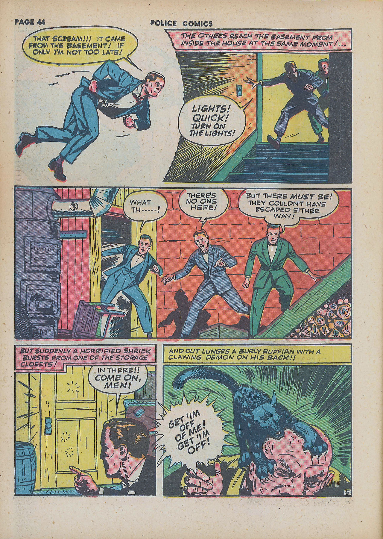 Read online Police Comics comic -  Issue #17 - 46