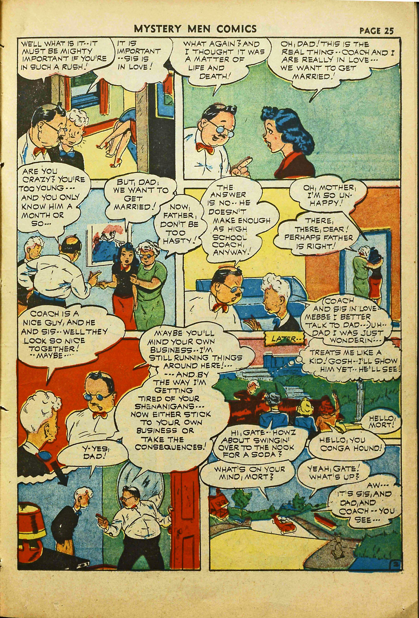 Read online Mystery Men Comics comic -  Issue #29 - 27