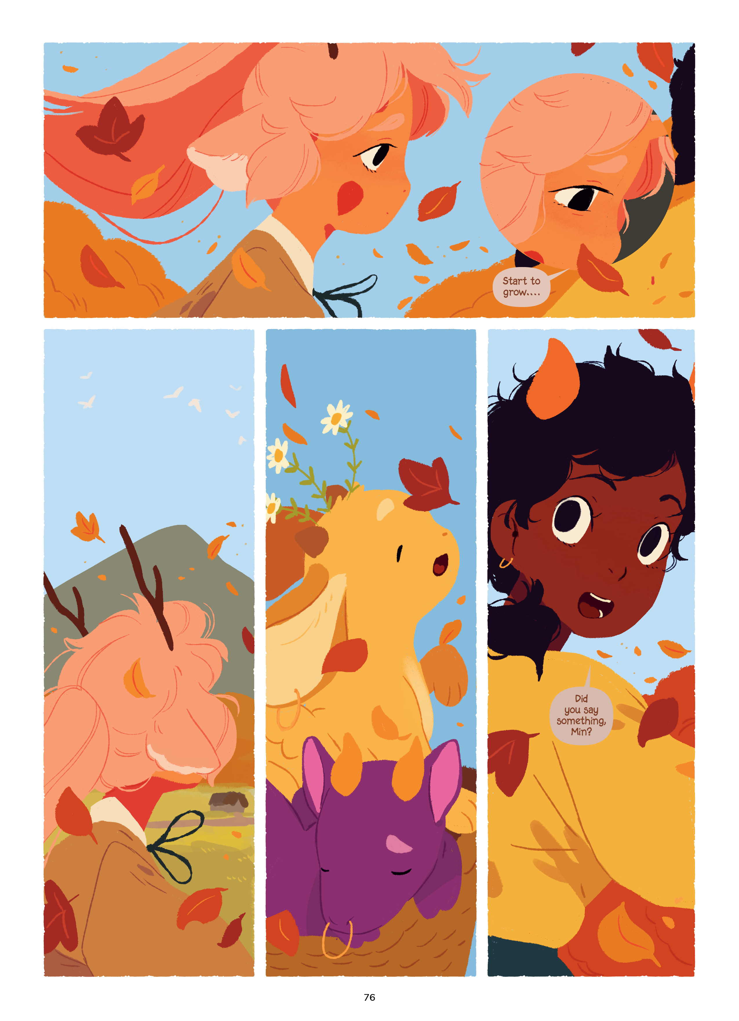 Read online The Tea Dragon Series comic -  Issue # The Tea Dragon Tapestry - 77