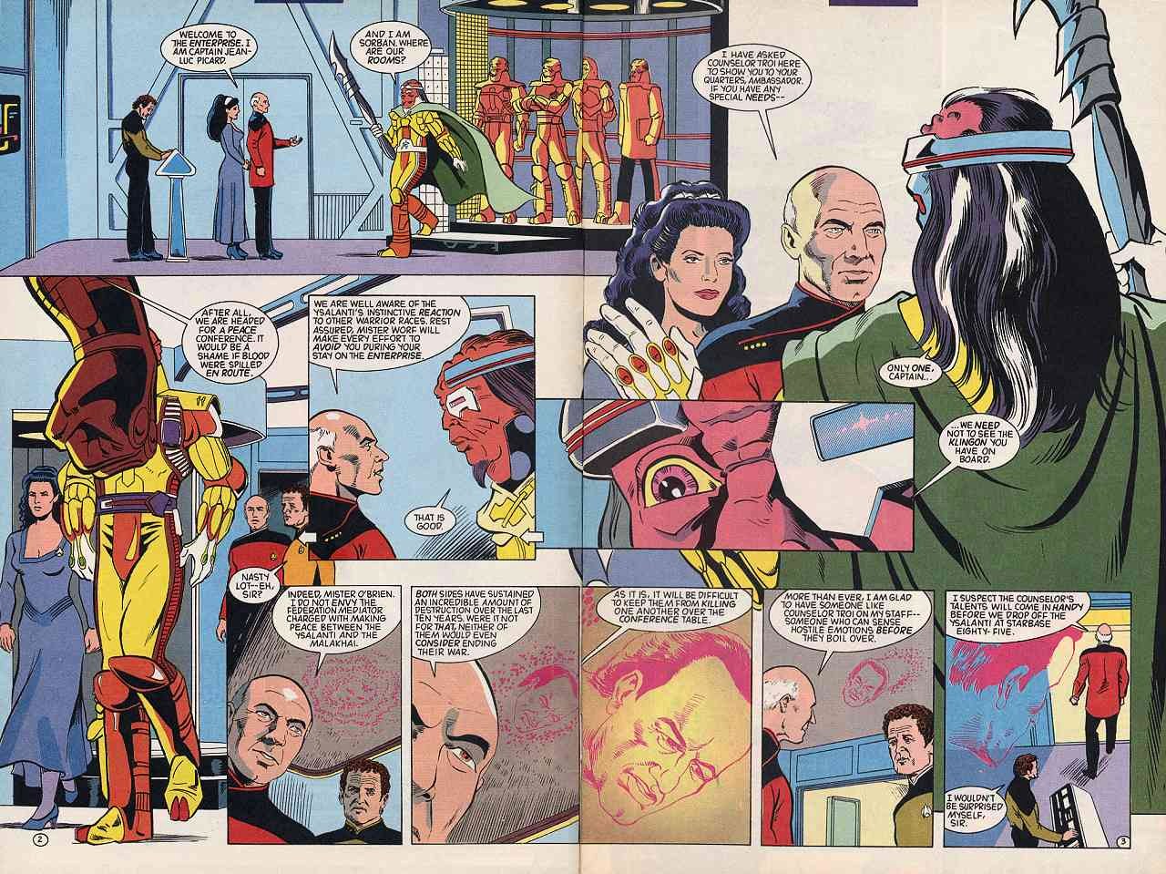 Read online Star Trek: The Next Generation (1989) comic -  Issue #33 - 3
