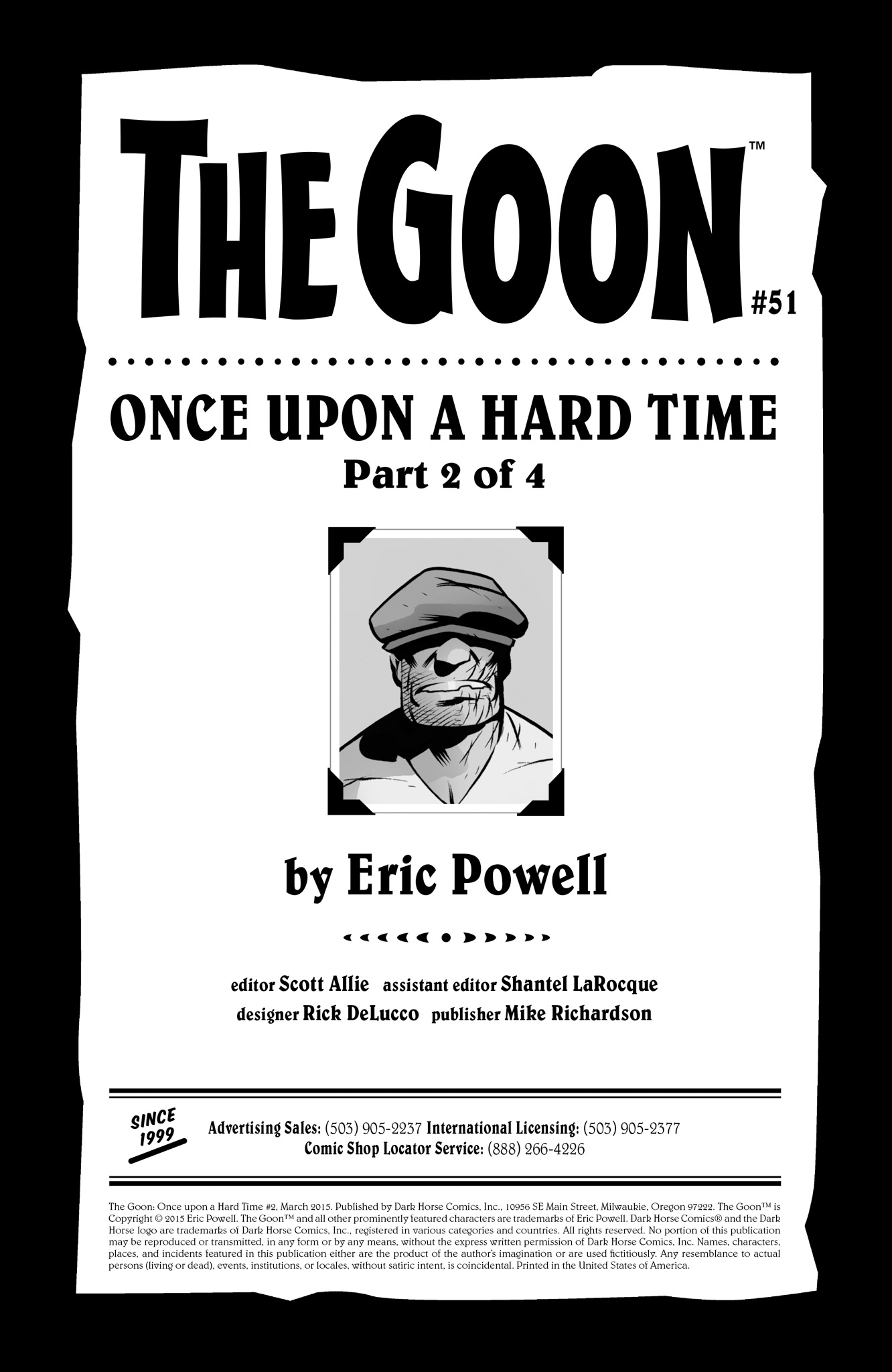 Read online The Goon: Once Upon a Hard Time comic -  Issue #2 - 2