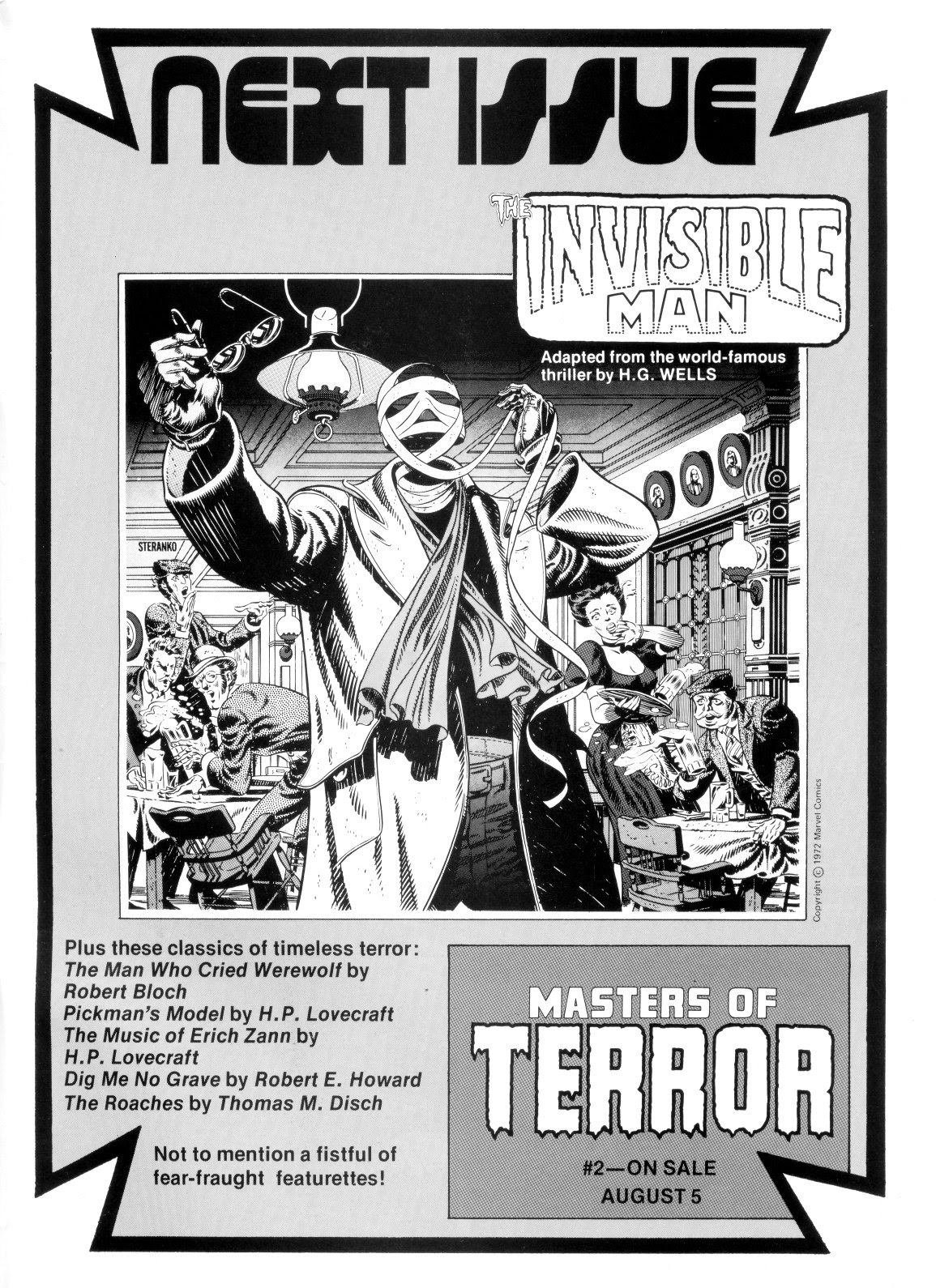 Read online Masters of Terror comic -  Issue #1 - 74